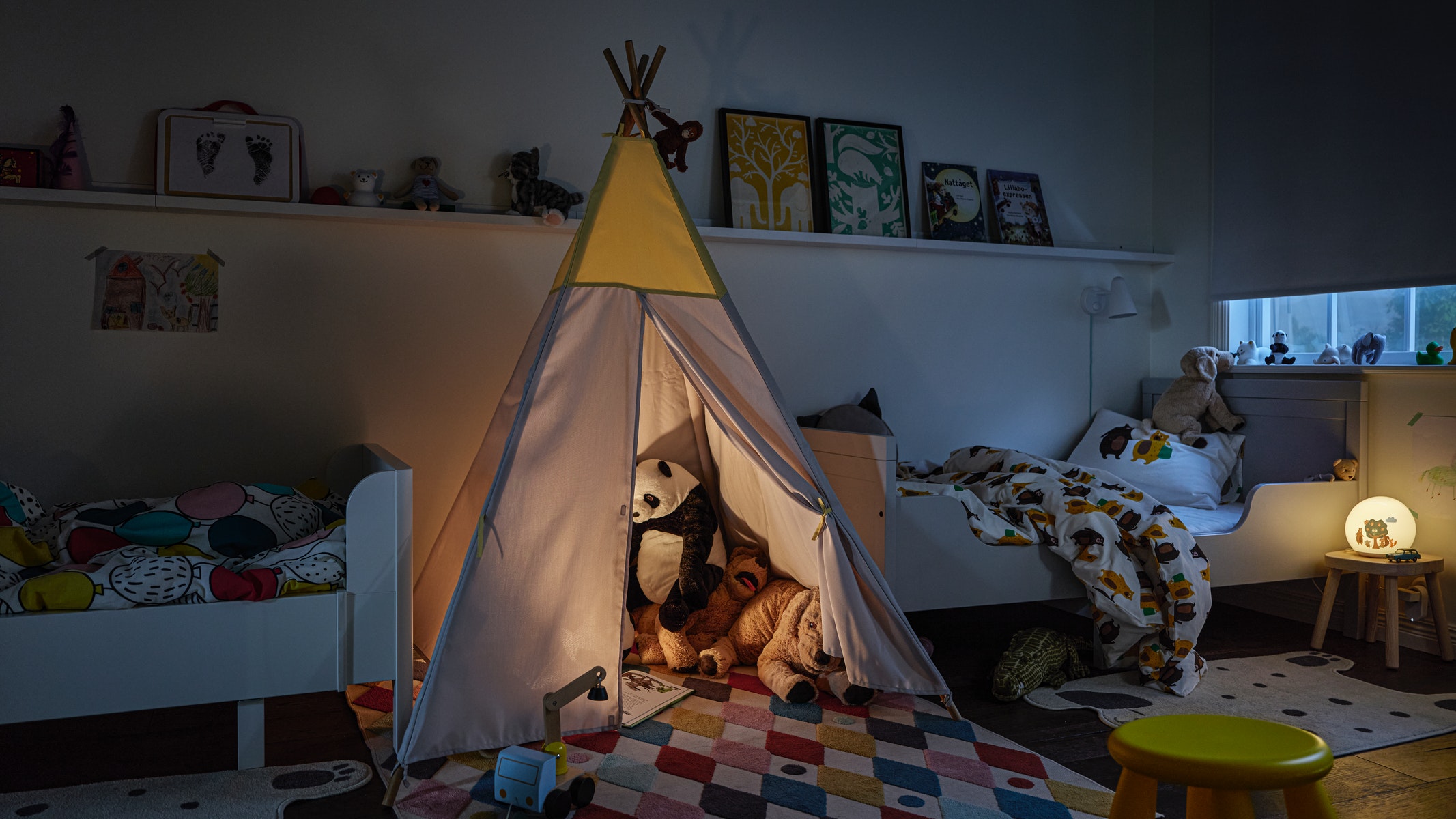 IKEA - Идеи за по-добър сън в обща детска стая