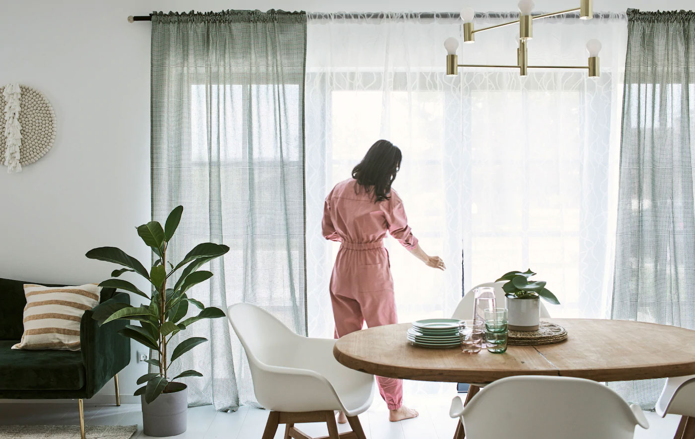 IKEA - Идеи за освежаване на дома със завеси