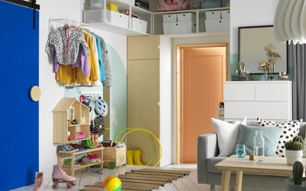 IKEA - Модерен коридор, който ще се хареса и на децата 