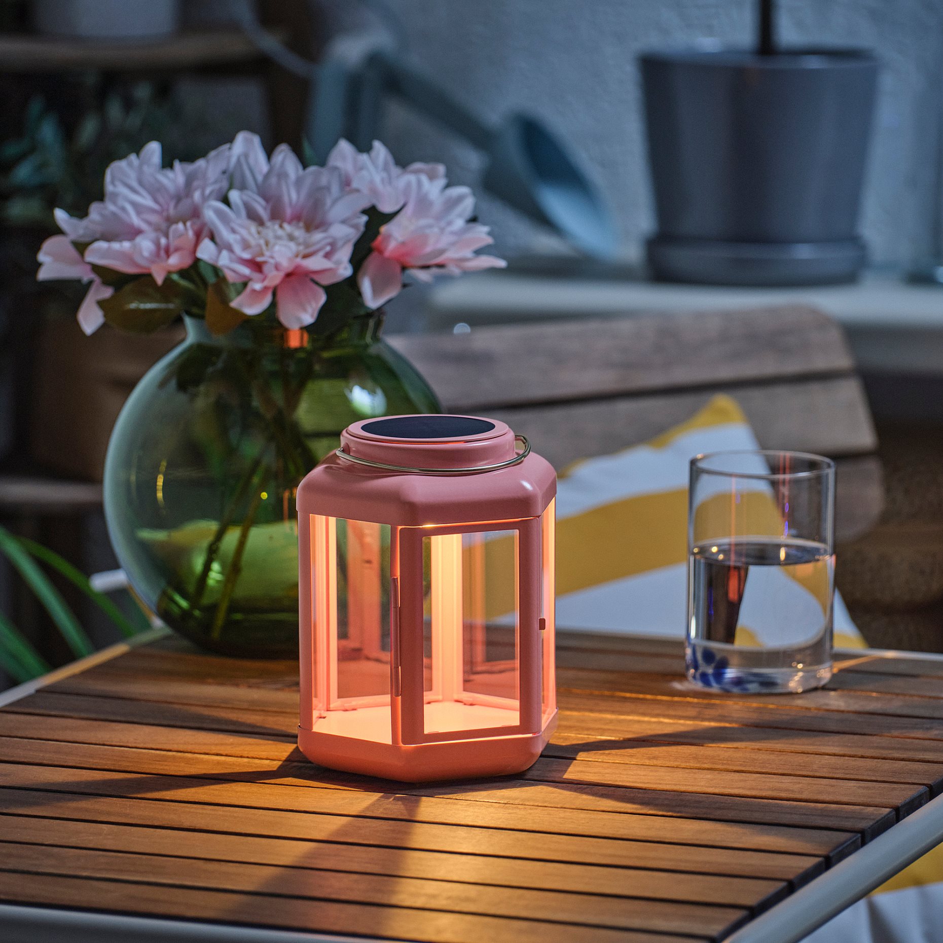 SOLVINDEN, LED настолна лампа, соларна, 005.935.39
