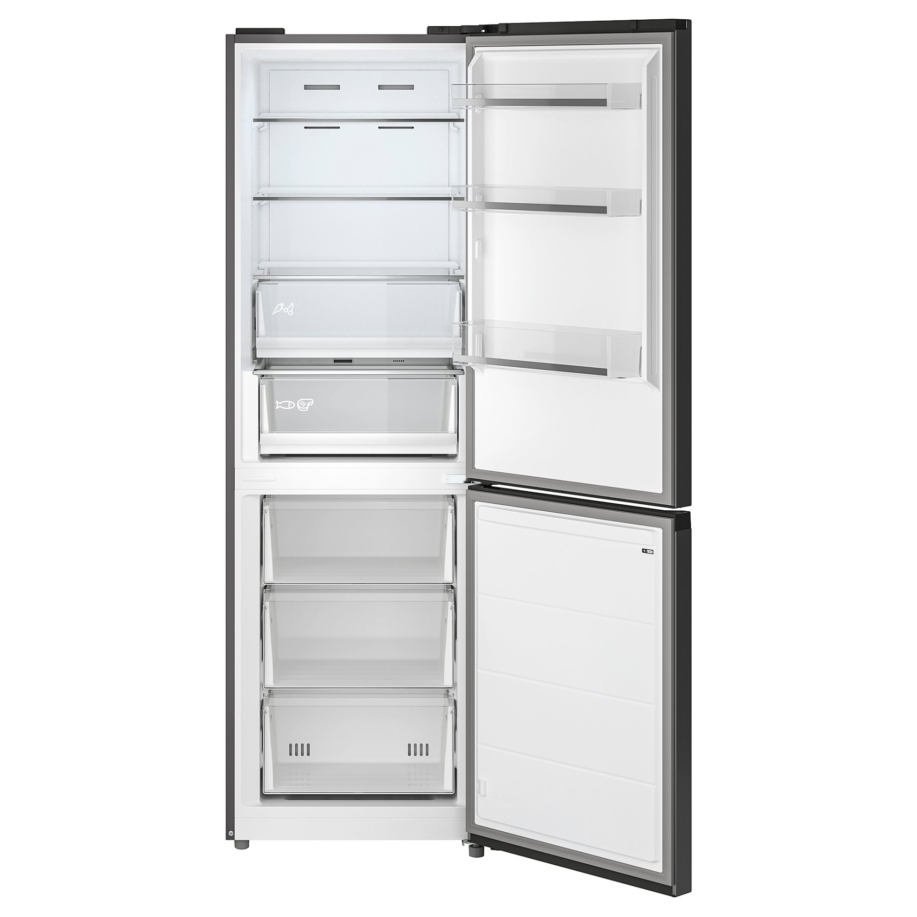 FÖRTOFT, хладилник/фризер, IKEA 500 , 216/118 л, 006.439.64