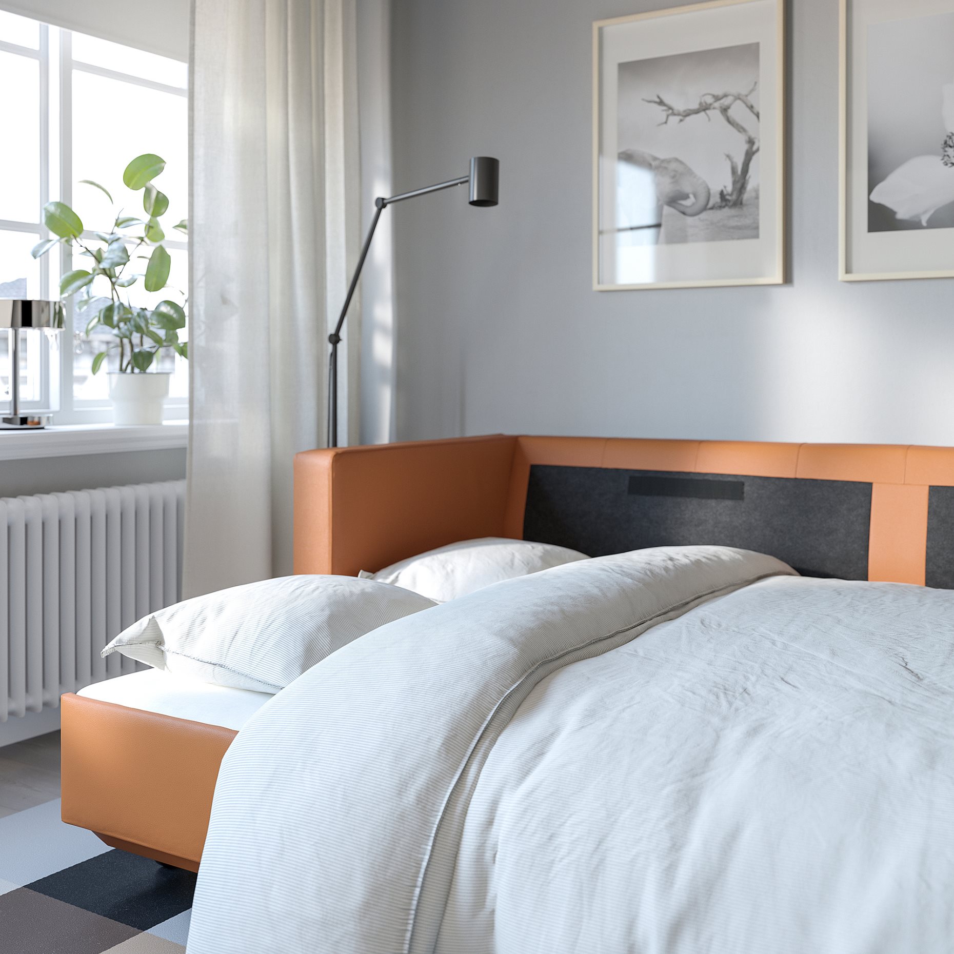 LANDSKRONA, 3-местен разтегателен диван, 094.912.68