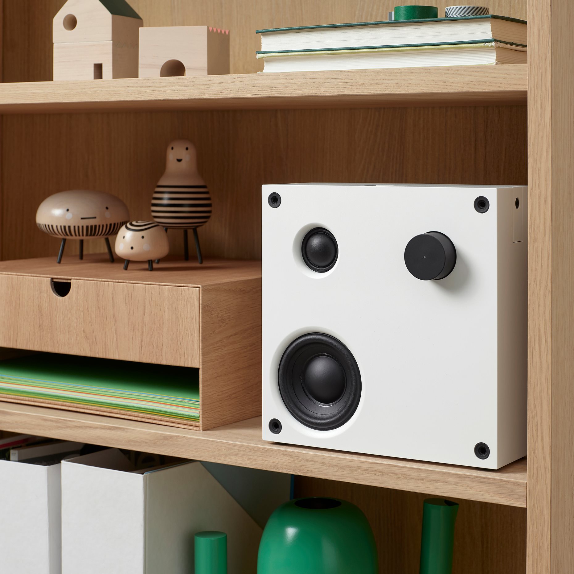 VAPPEBY, bluetooth тонколони, комплект от 2/трето поколение, 095.378.41