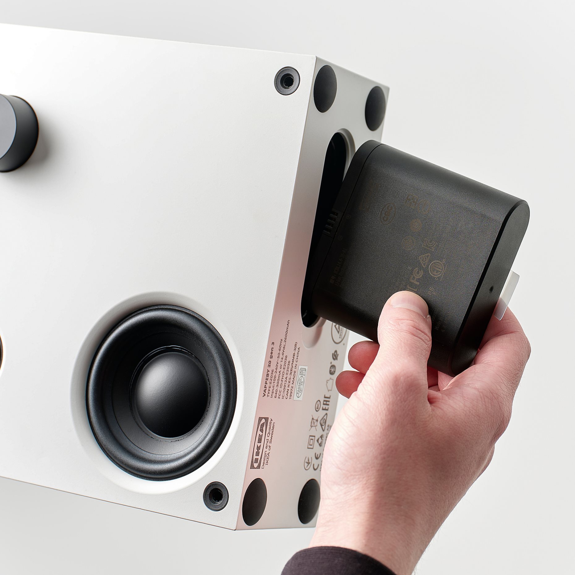 VAPPEBY, bluetooth тонколони, комплект от 2/трето поколение, 095.378.41