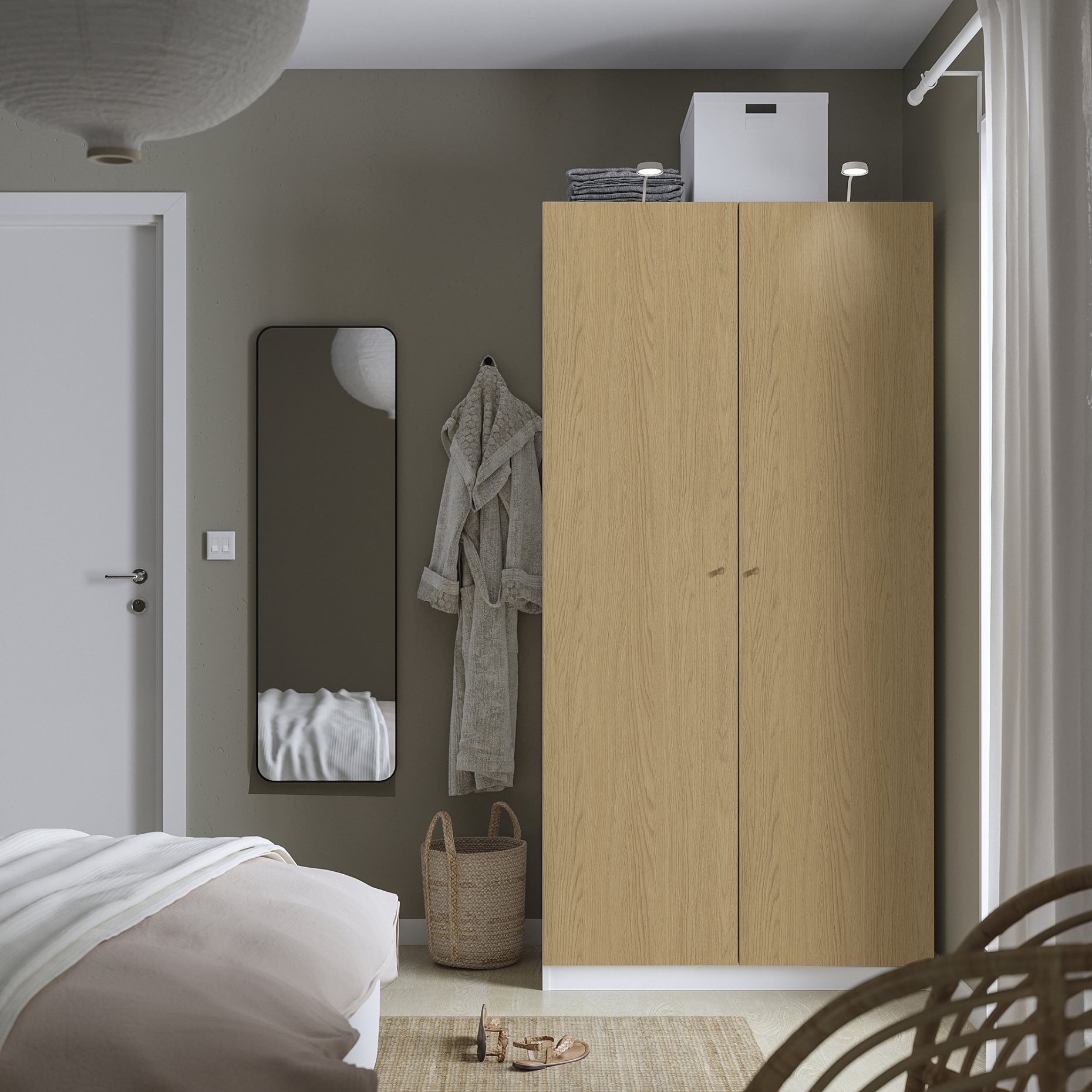 PAX/STORKLINTA, гардероб - комбинация, 095.625.95
