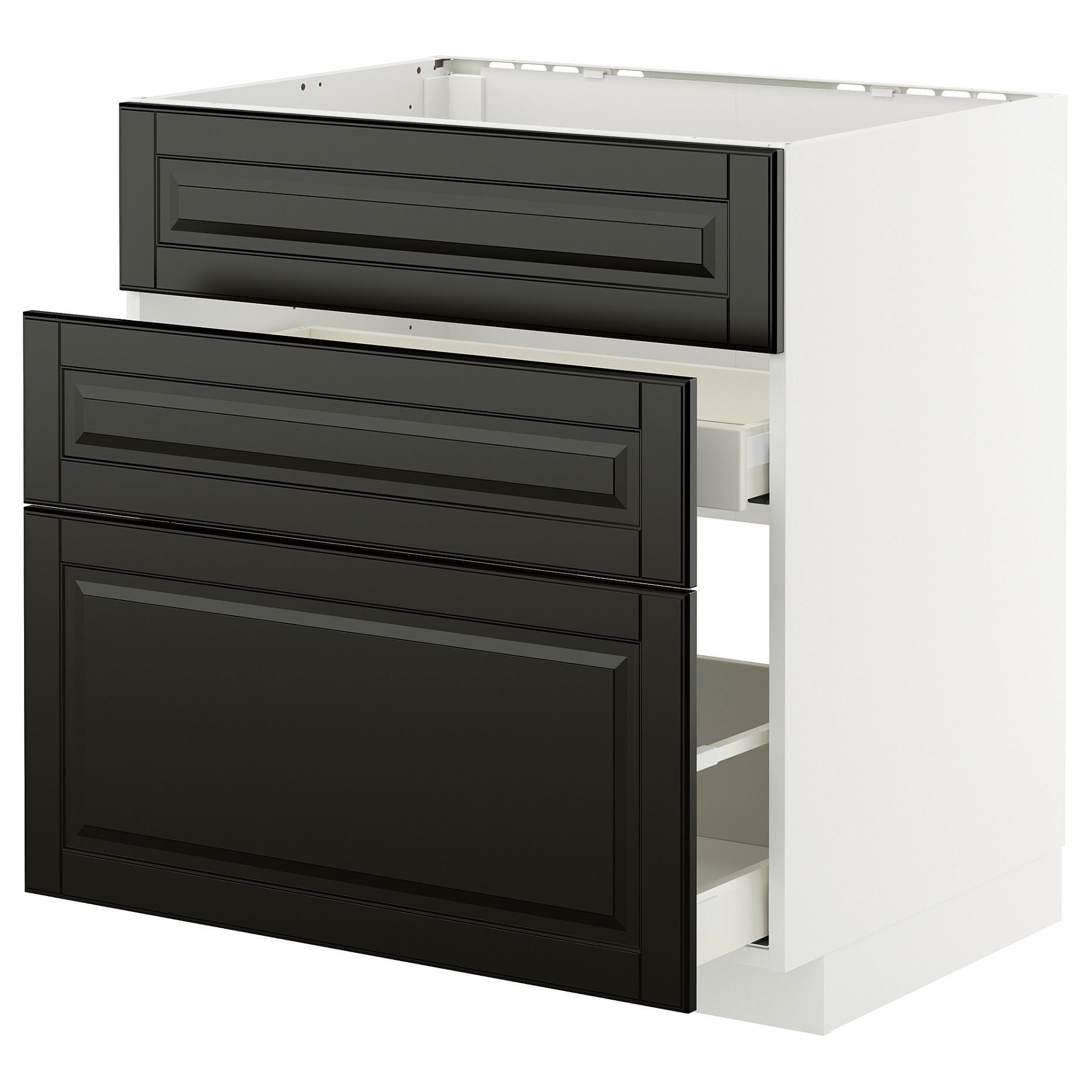 METOD/MAXIMERA, долен шкаф за мивка + 3 чела/2 чекм., 095.791.43