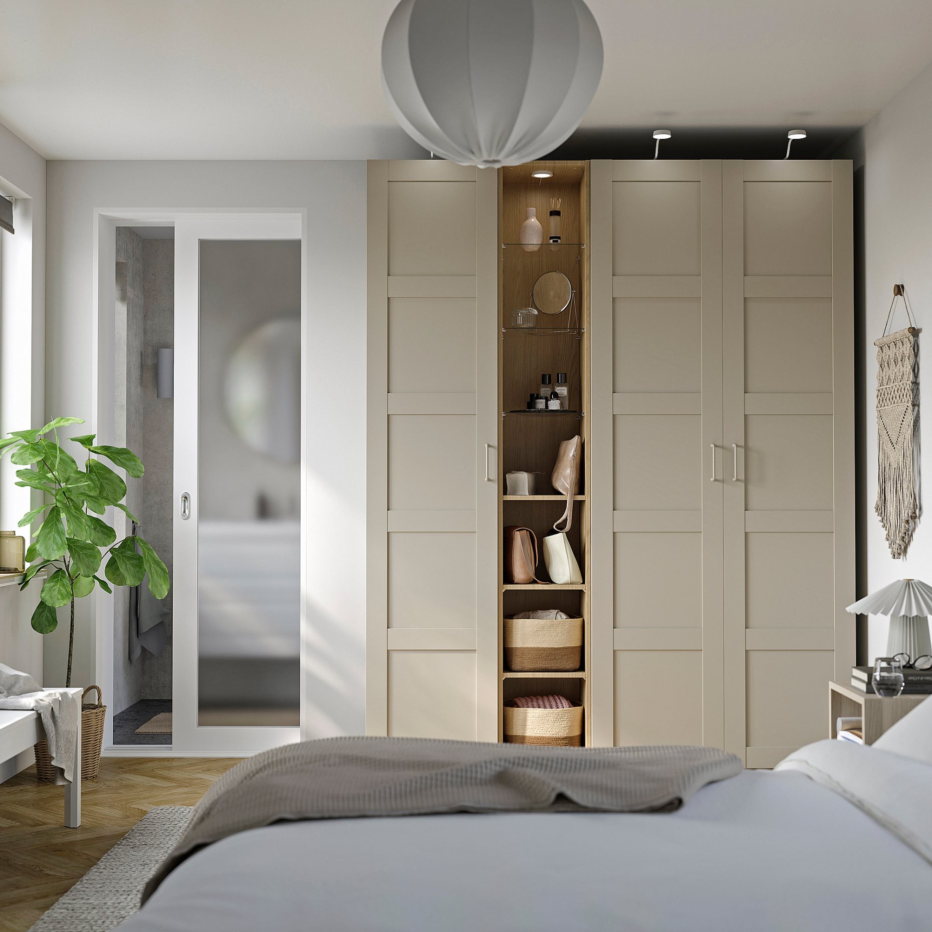 PAX/BERGSBO, гардероб - комбинация, 096.072.83