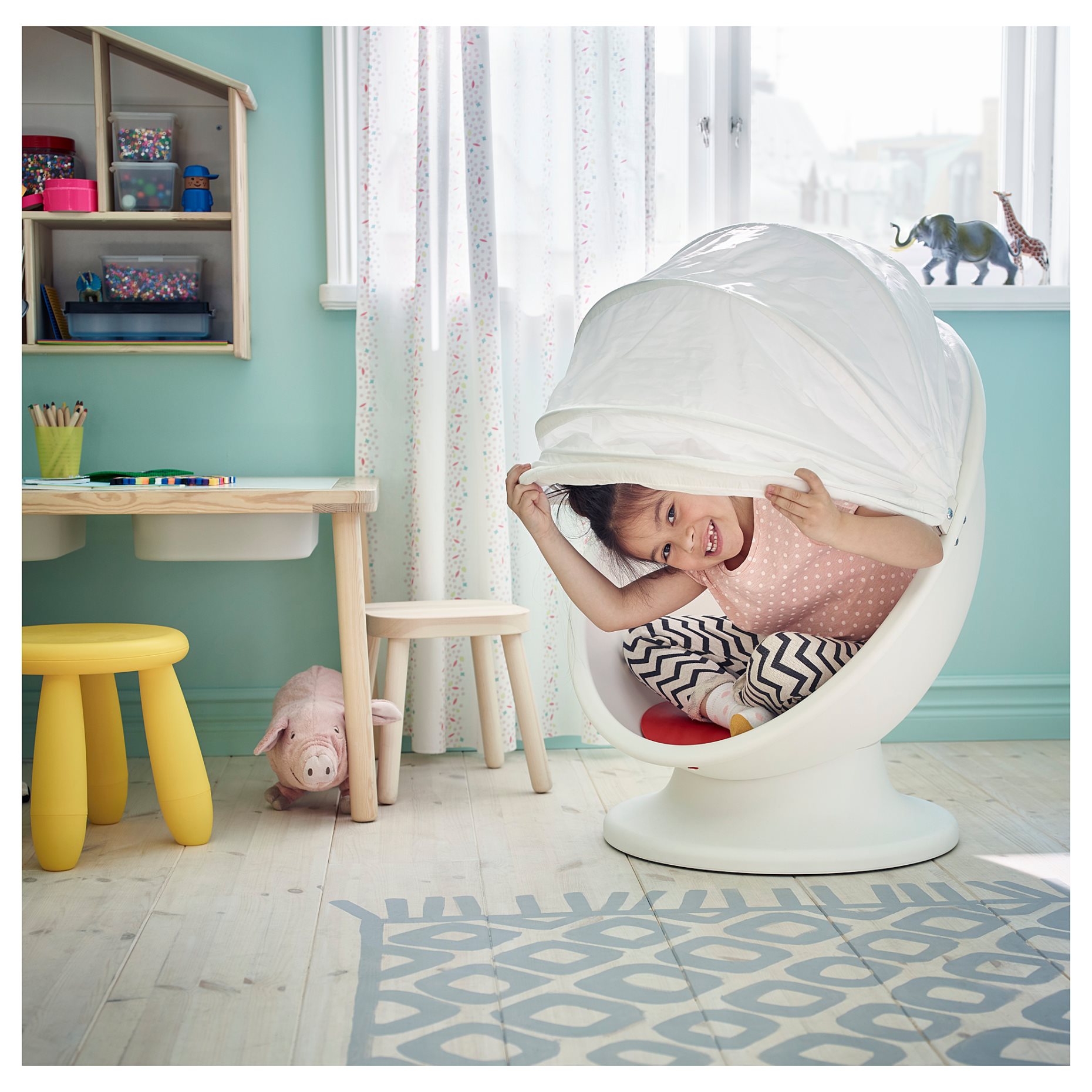 IKEA PS LÖMSK, въртящо се кресло, 104.071.36