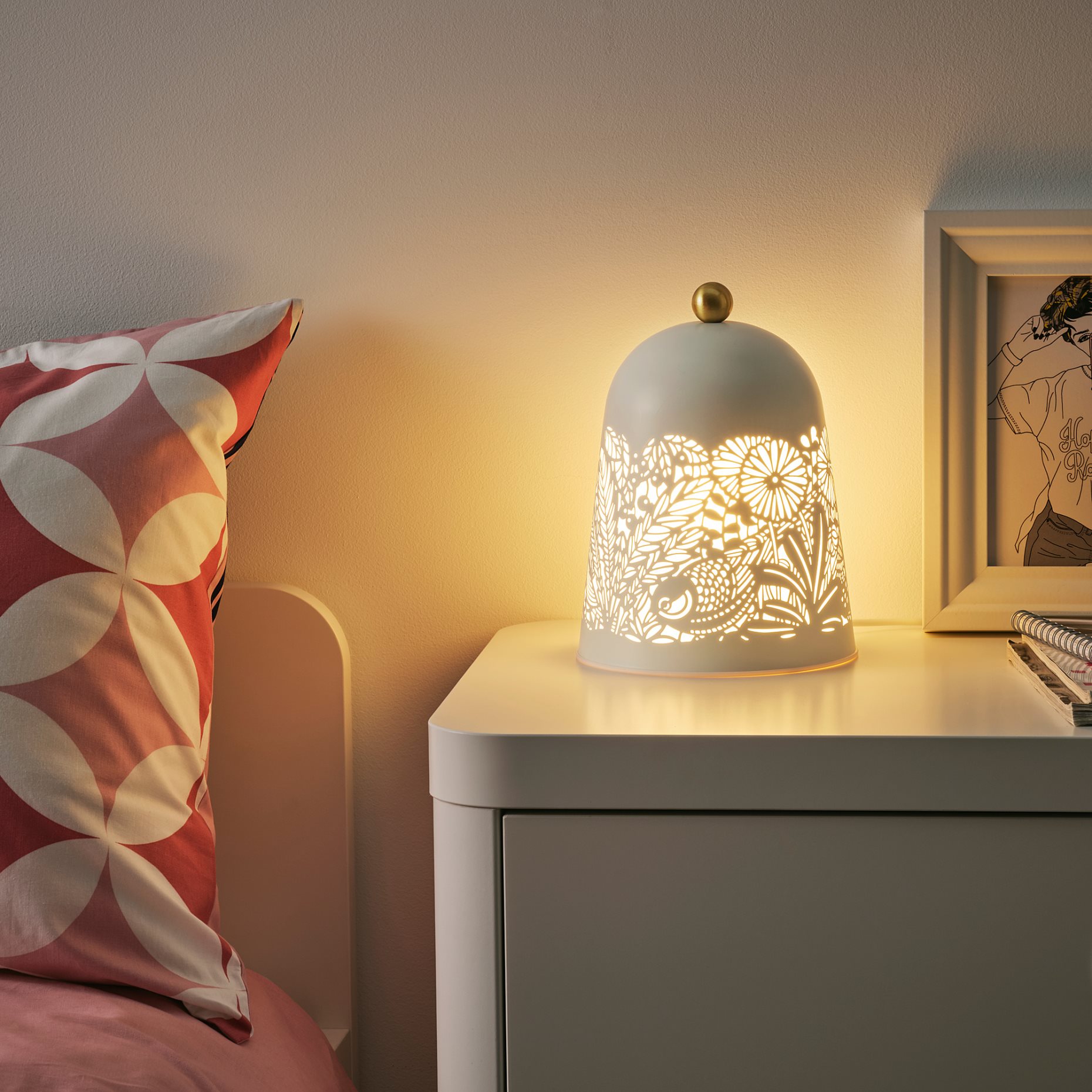 SOLSKUR, LED настолна лампа, 104.245.17