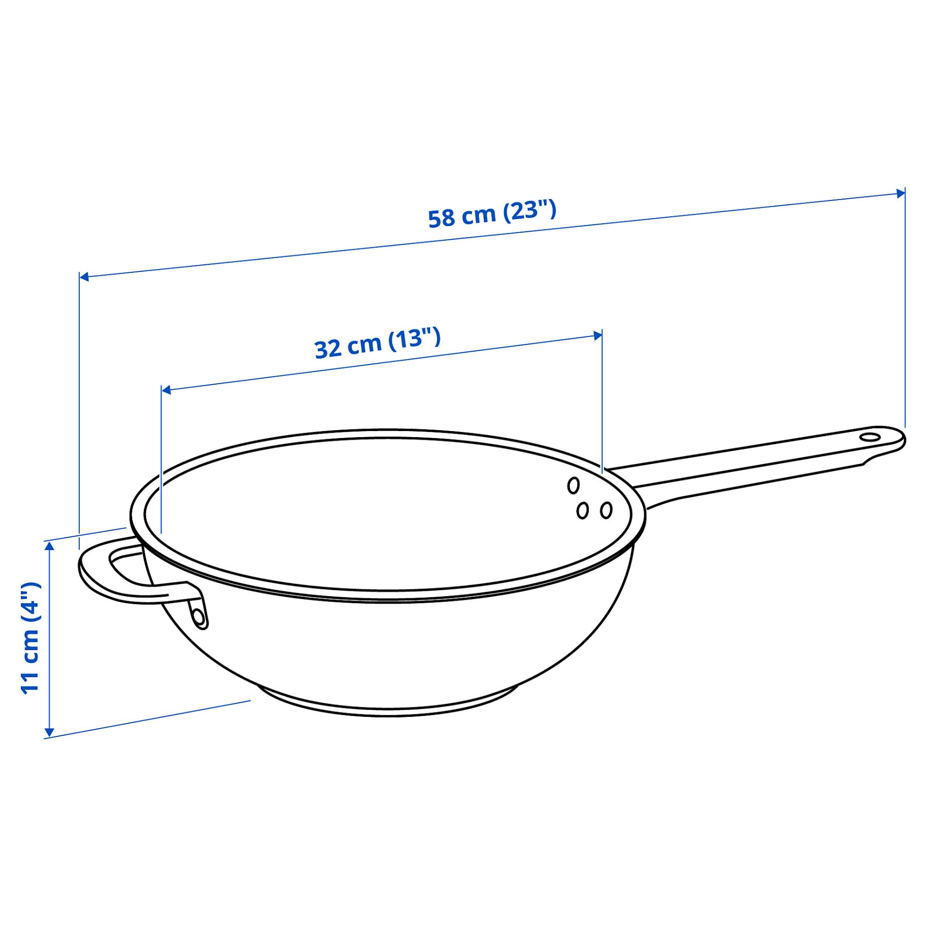 IKEA 365+, уок, незалепващо покритие, 105.807.15