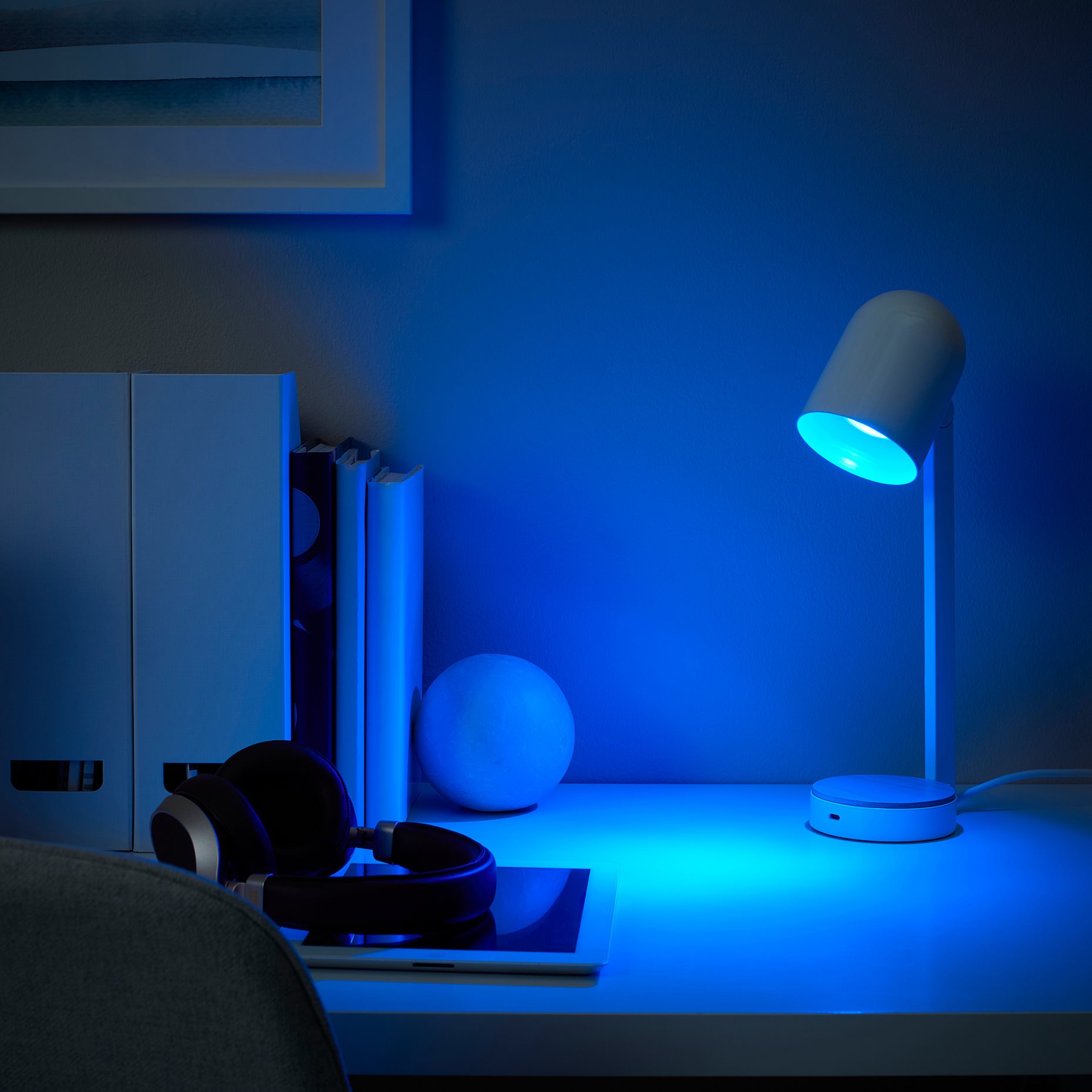 KAJPLATS, LED крушка GU10 470 lm, смарт, цветен и бял спектър, 106.085.78