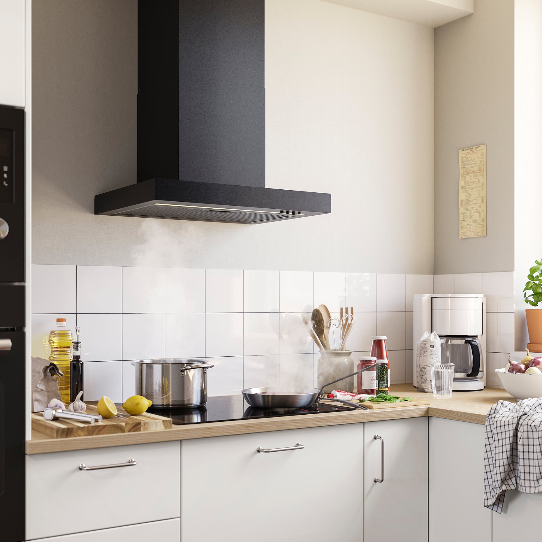 RULLBO, аспиратор за стенен монтаж, IKEA 300, 60 см, 106.092.24