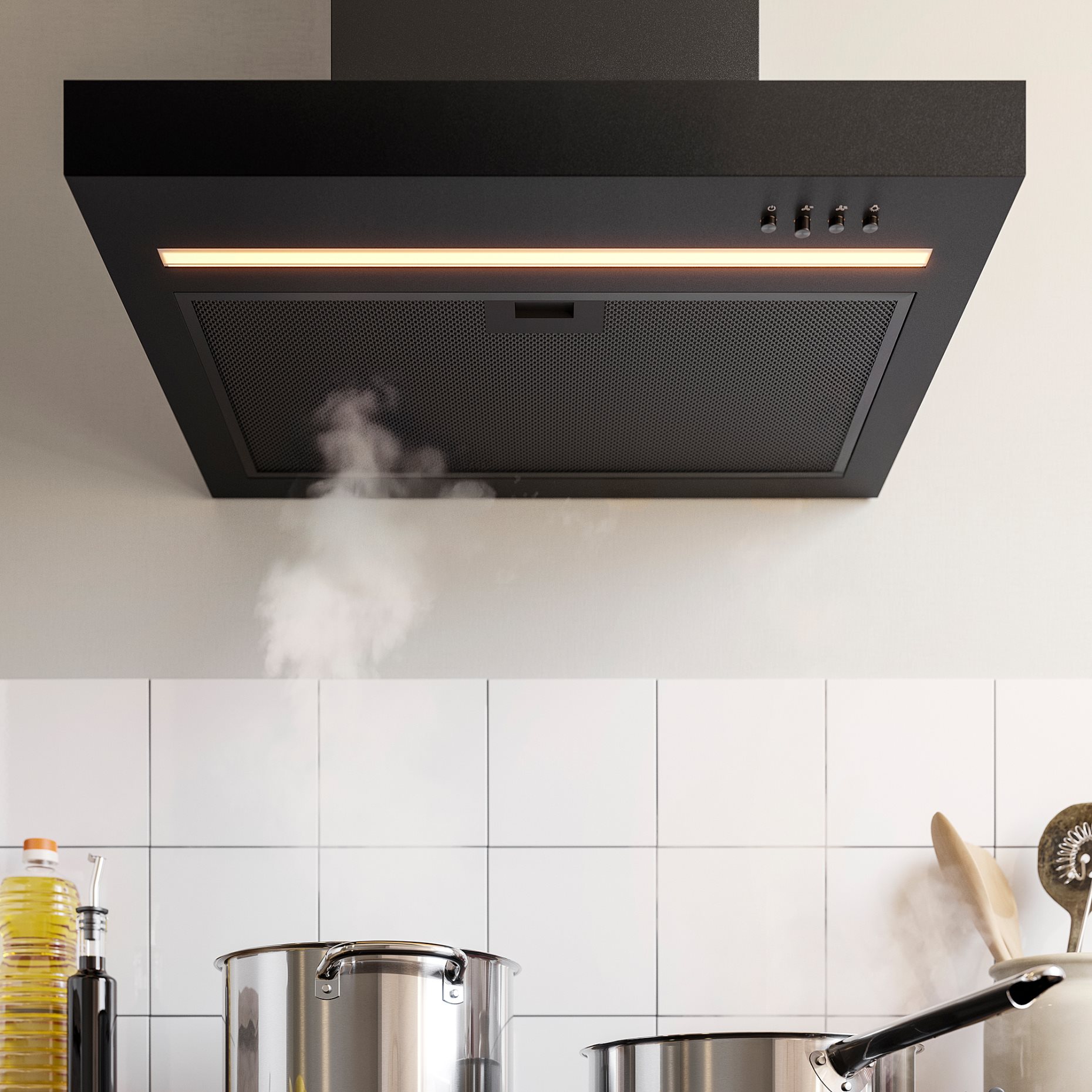 RULLBO, аспиратор за стенен монтаж, IKEA 300, 60 см, 106.092.24