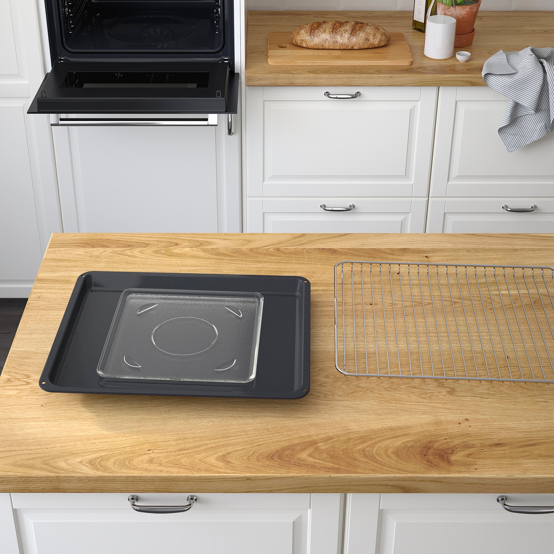 FORNEBY, микровълнова фурна с горещ въздух, IKEA 500, 205.569.08