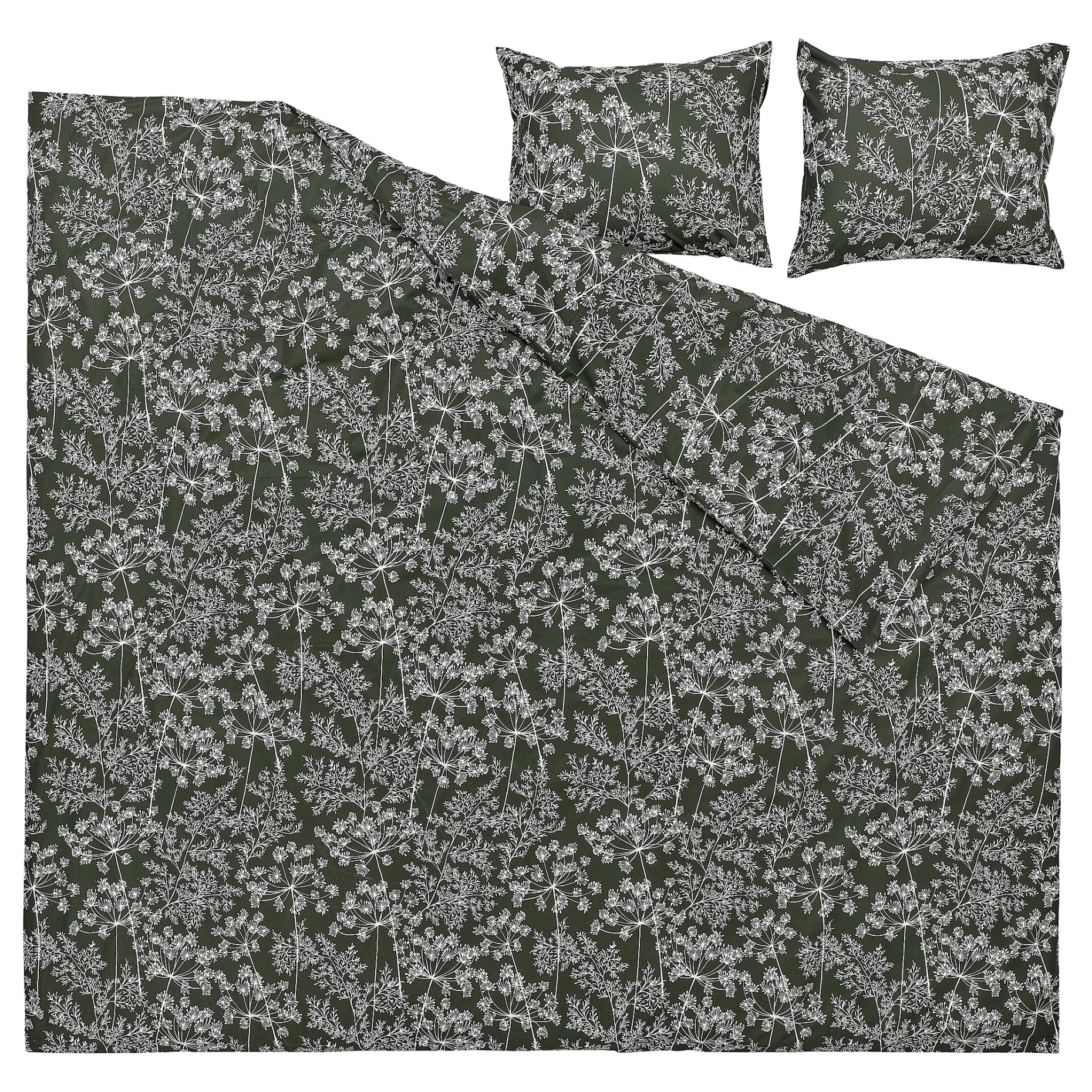 DAGGBJÖRNBÄR, плик за завивка и 2 калъфки, 240x220/50x60 см, 206.321.44