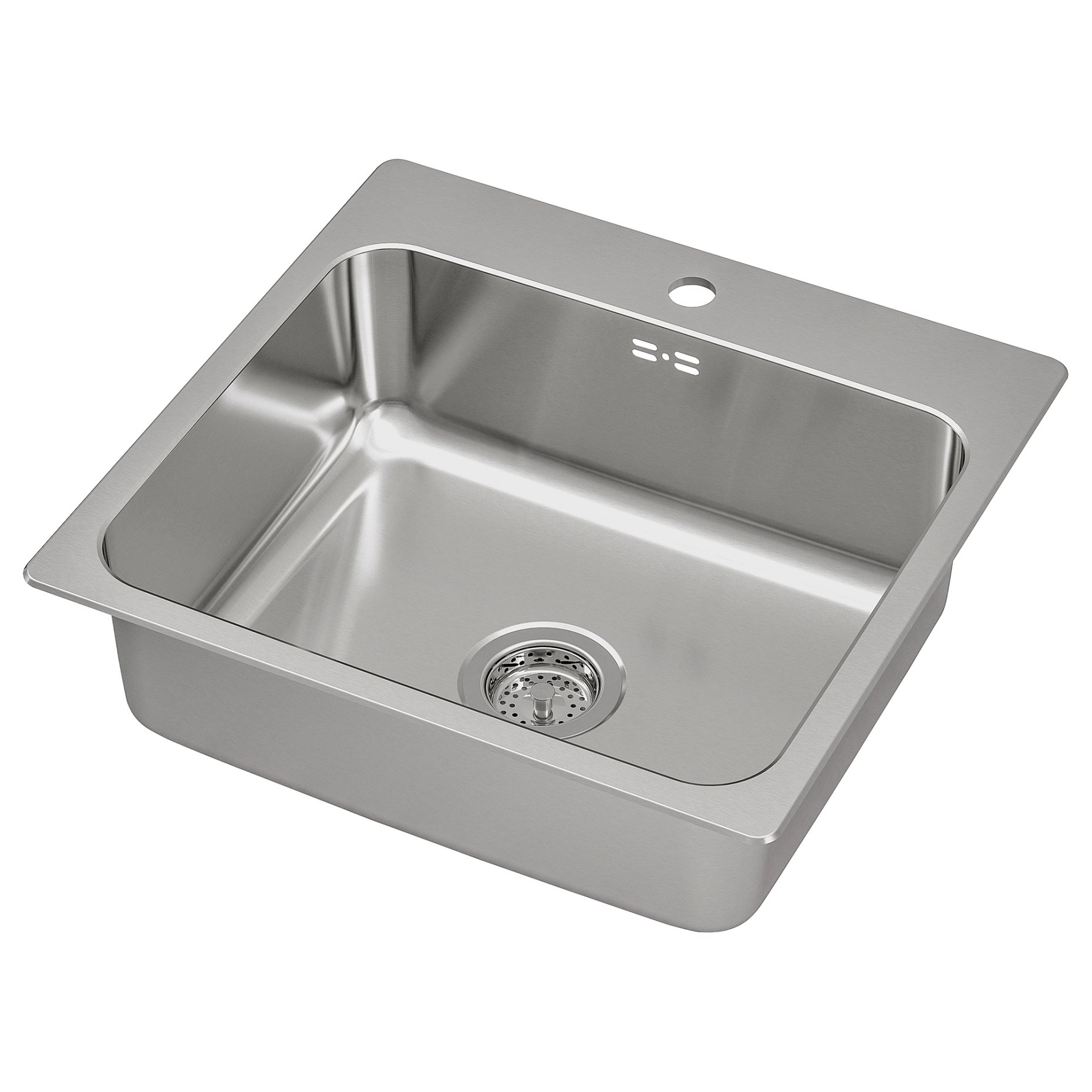 LÅNGUDDEN, Мивка за вграждане, 1 корито, 291.574.77