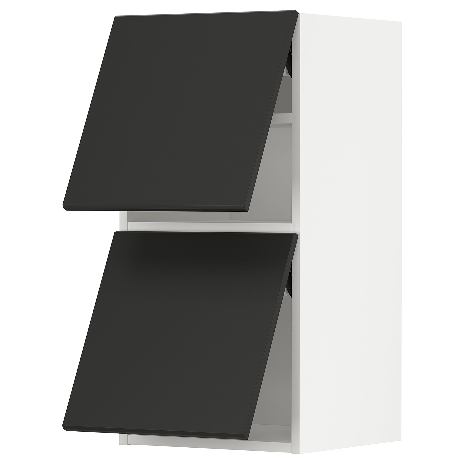 METOD, стенен хоризонтален шкаф с 2 врати, 40x80 см, 293.930.35