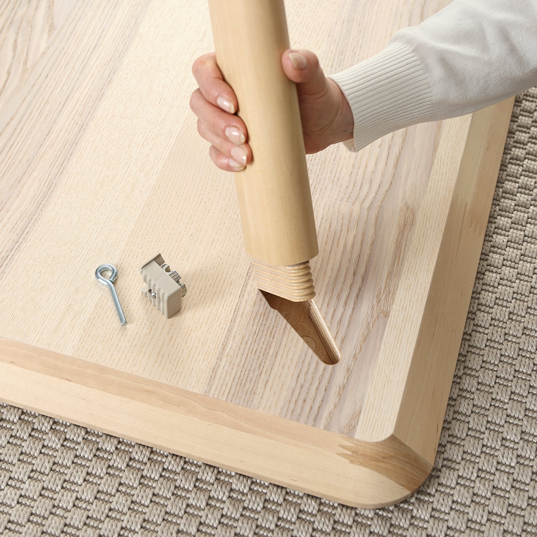 LISABO/ALVSTA, маса и 4 стола, 295.681.53