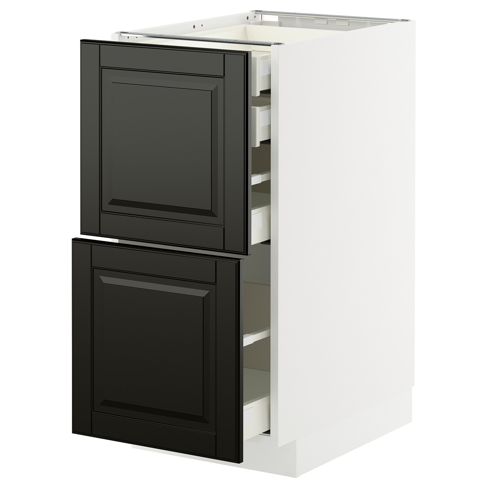 METOD/MAXIMERA, долен шкаф с 2 чела/2 ниски + 1 средно + 1 високо чекм., 295.786.42