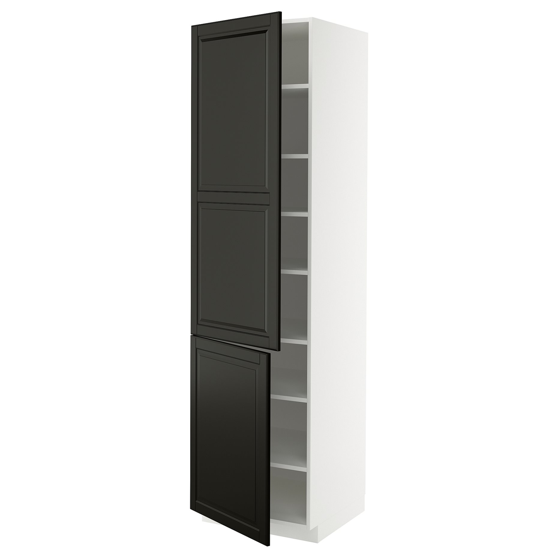 METOD, висок шкаф с рафтове/2 врати, 295.786.56