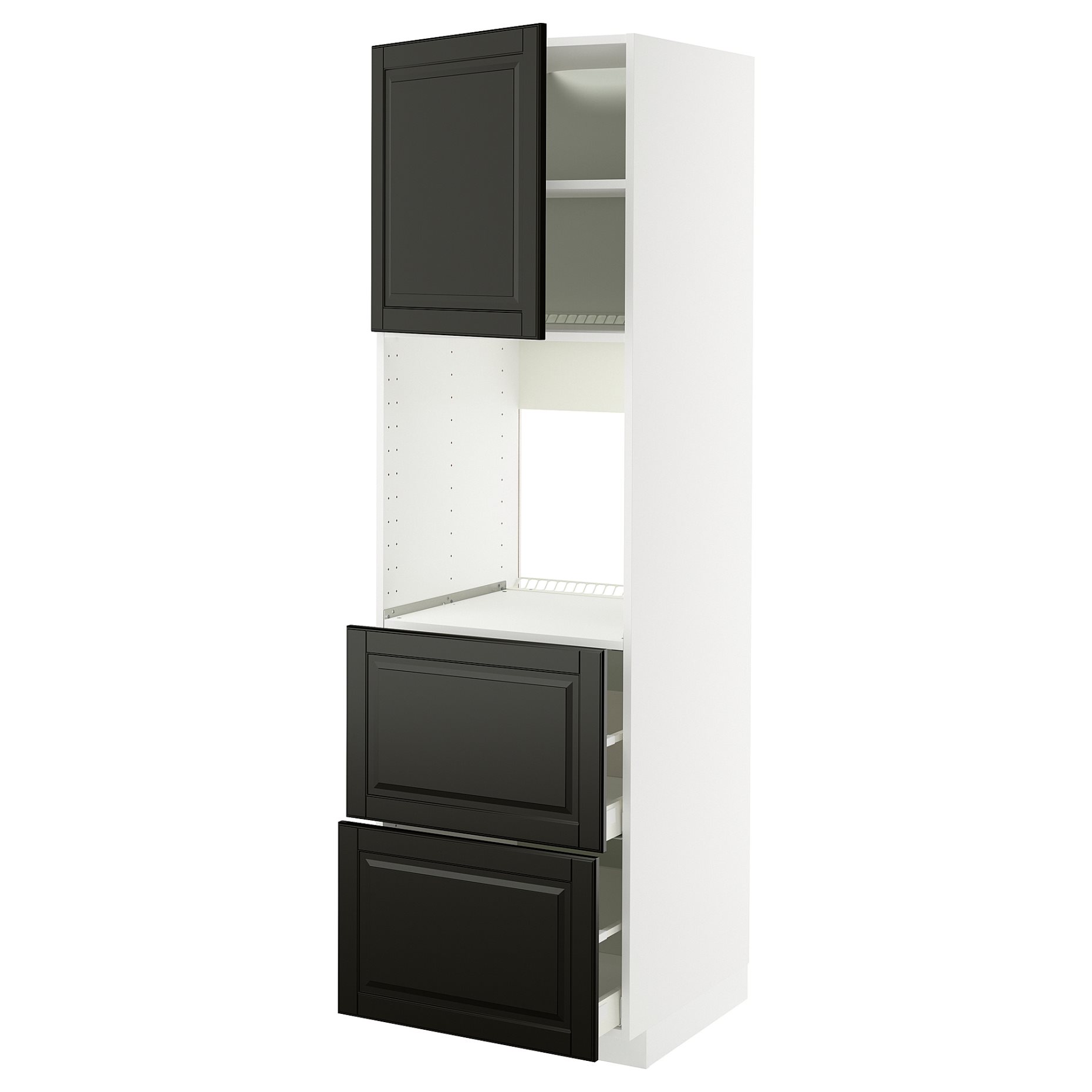 METOD/MAXIMERA, висок шкаф за фурна, чекм./2 чела/2 вис. чекм., 295.787.17