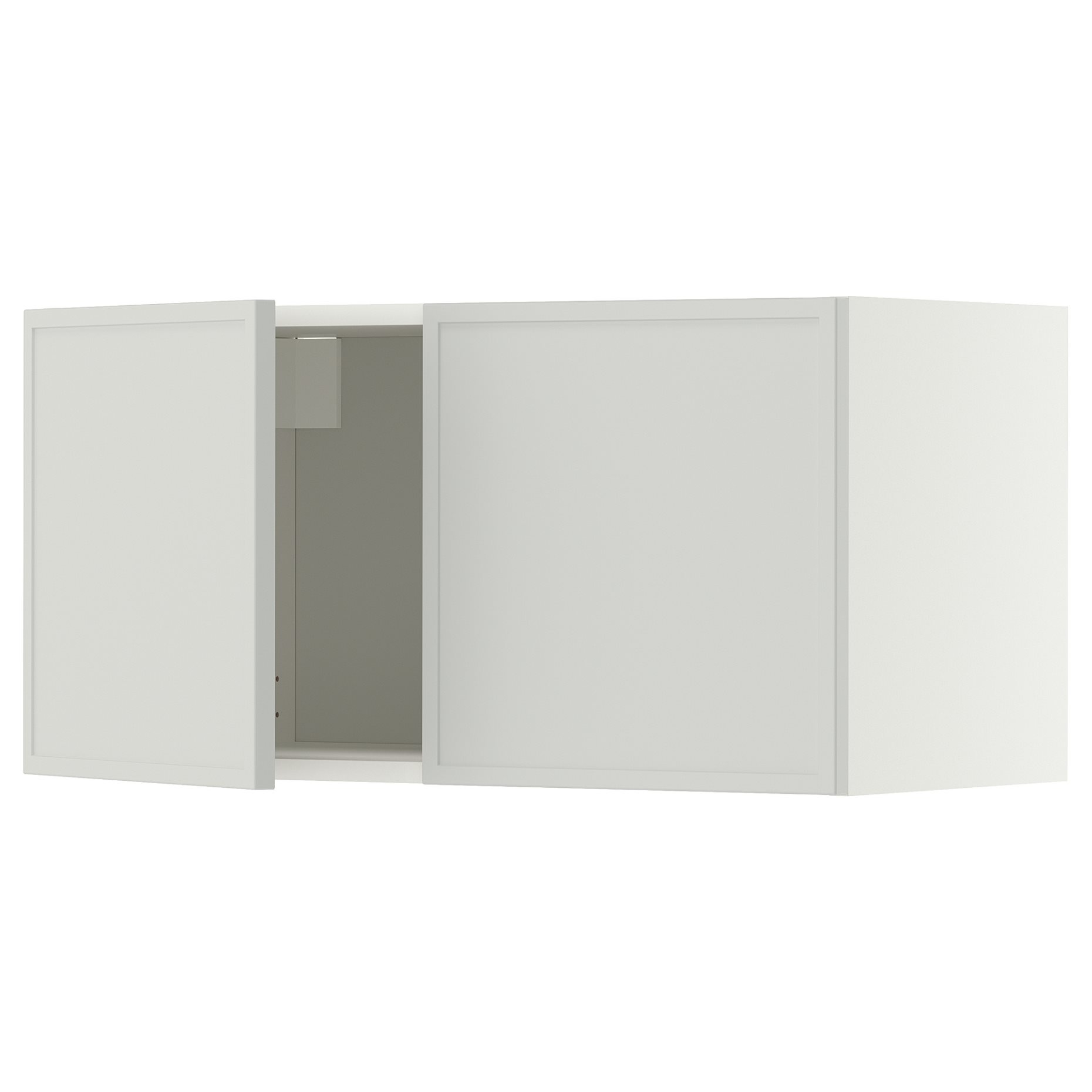 METOD, стенен шкаф с 2 врати, 80x40 см, 296.046.41