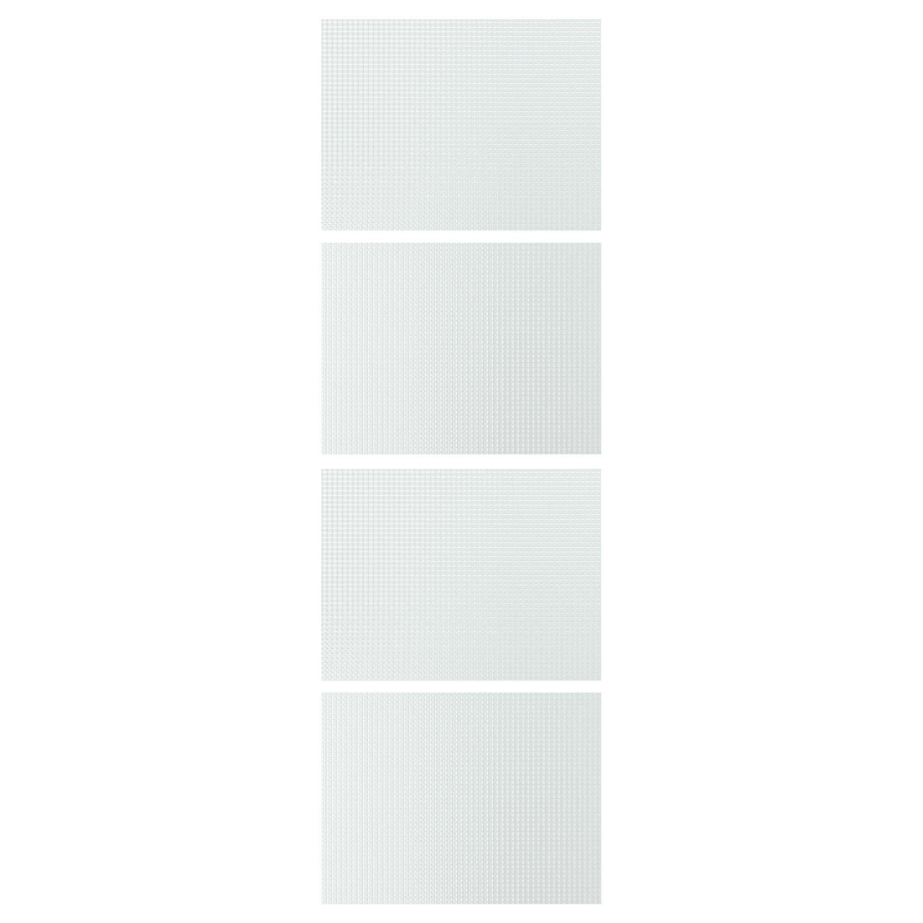LUNDBRÄSMA, 4 панела за рамка на плъзгащи врати, 75x236 см, 306.292.35