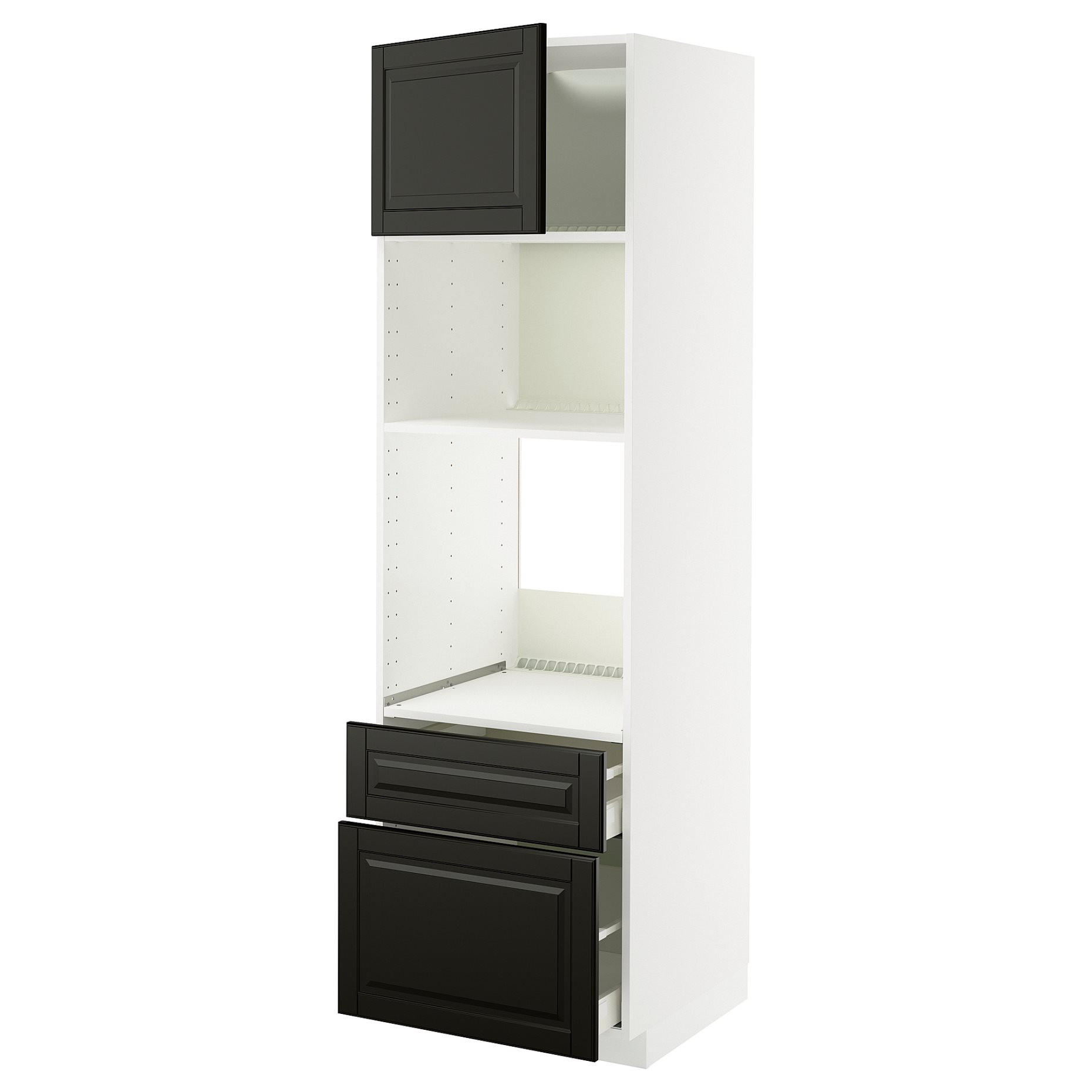 METOD/MAXIMERA, висок шкаф за фурна/микровълнова + вр./2 чекм., 395.790.66