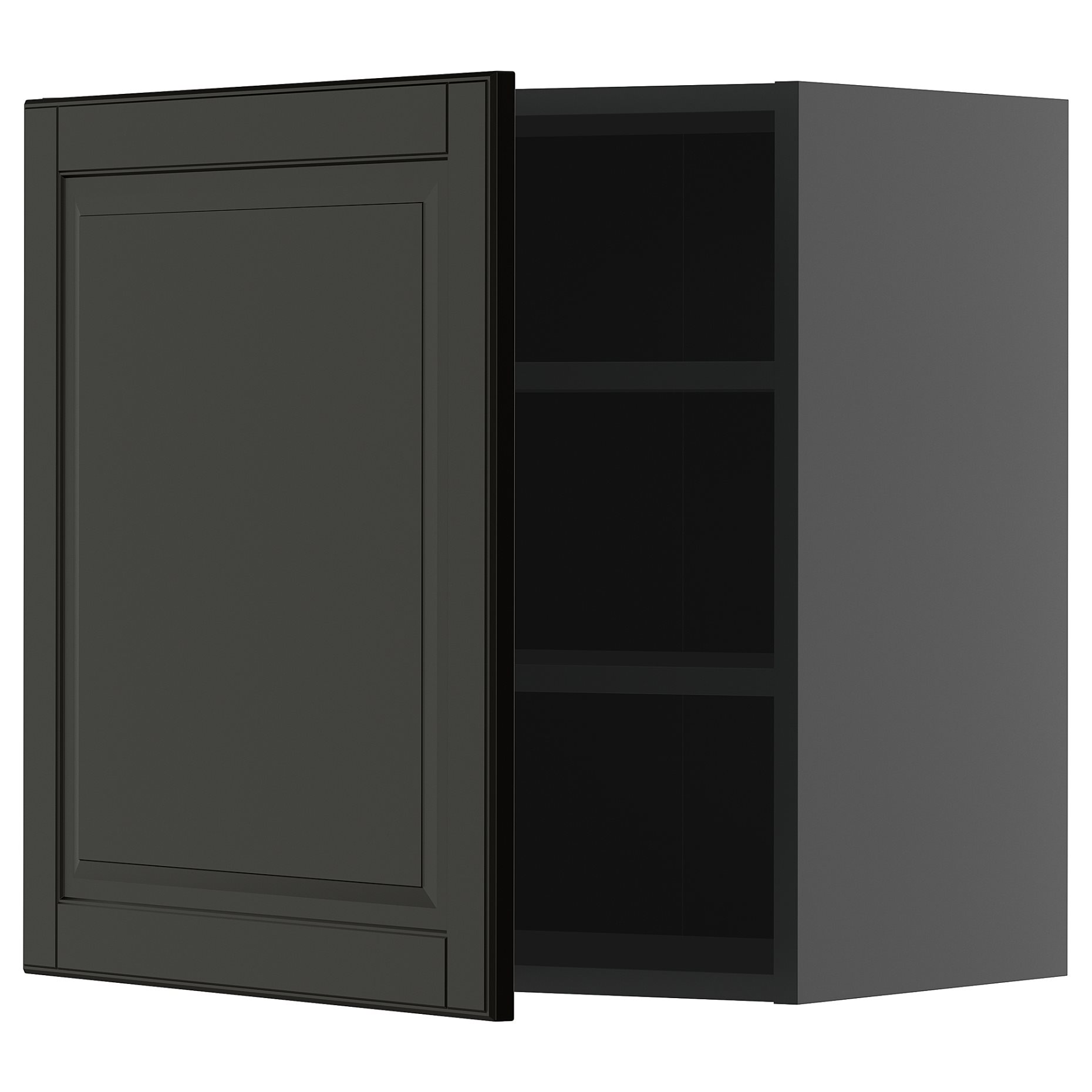 METOD, стенен шкаф с рафтове, 395.880.75