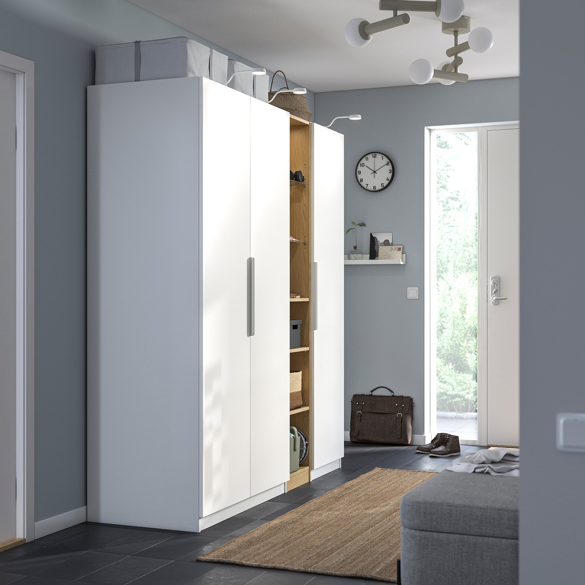 PAX/FORSAND, гардероб - комбинация, 396.072.53