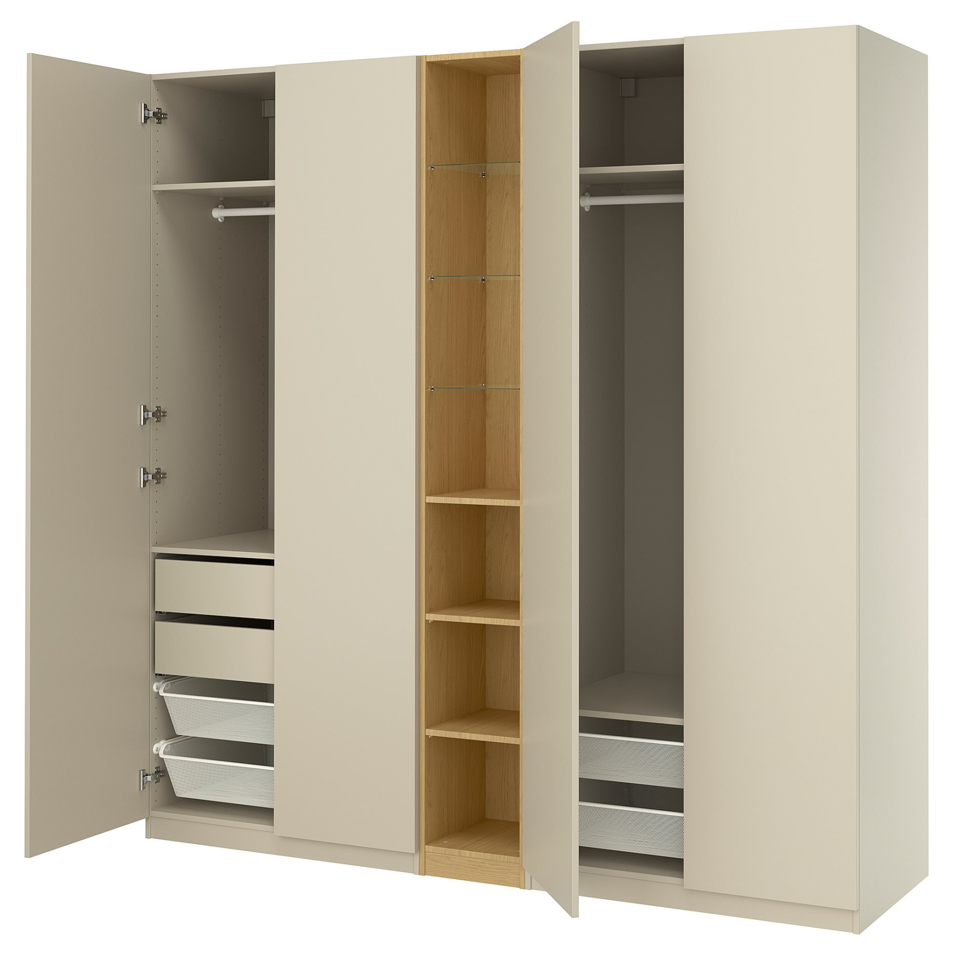 PAX/FORSAND, гардероб - комбинация, 396.073.33