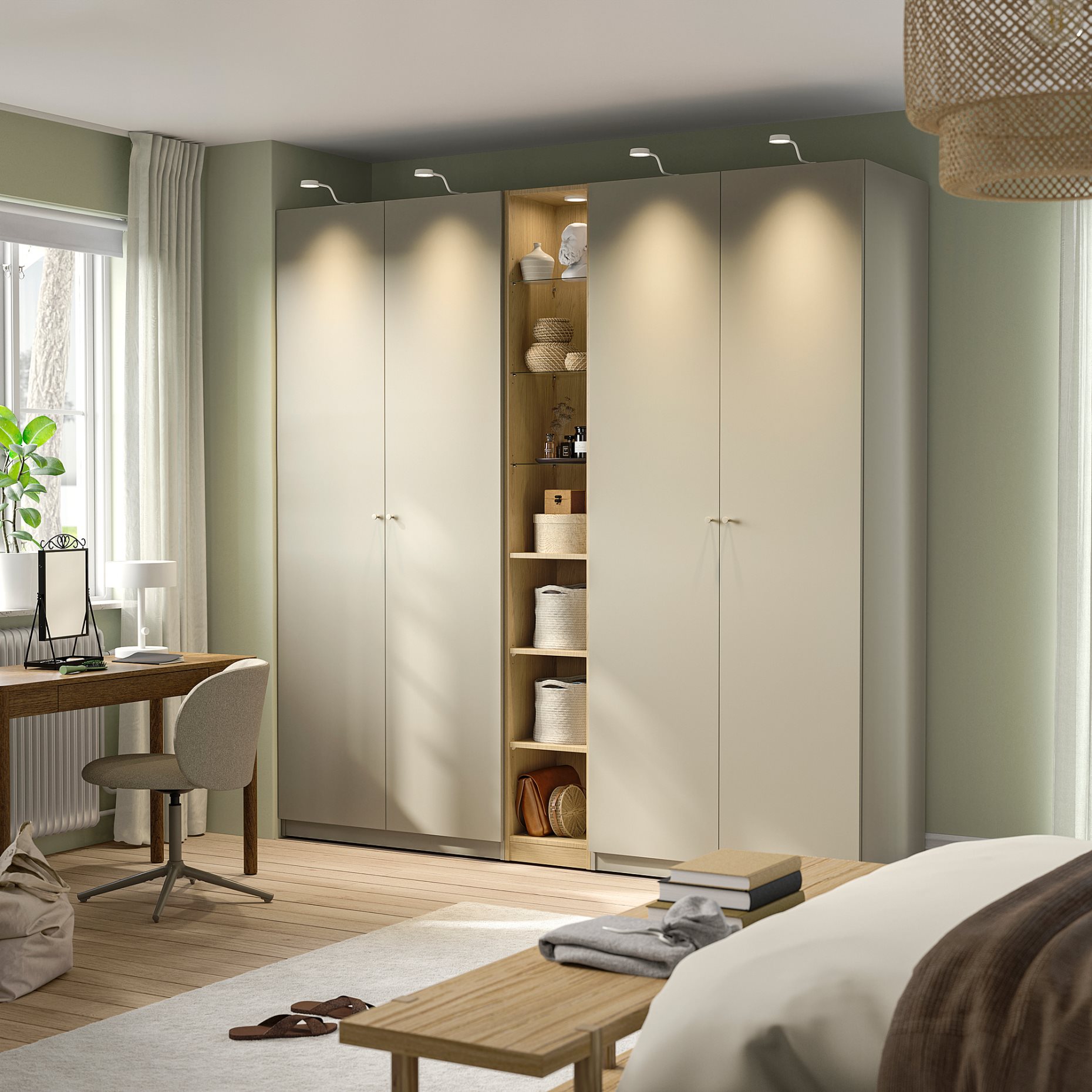 PAX/FORSAND, гардероб - комбинация, 396.073.33