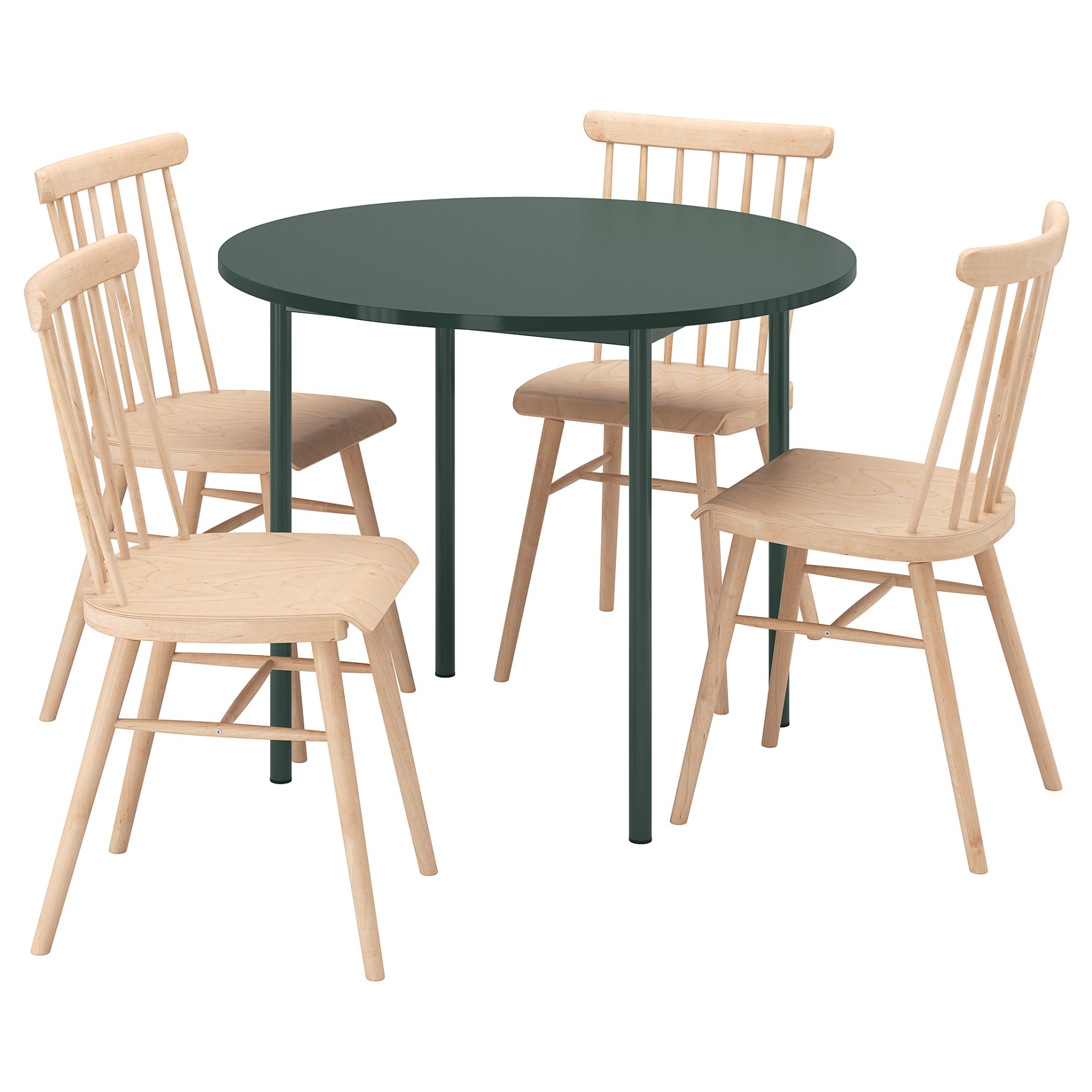 IKEA PS 2026/HÖGVED, Маса и 4 стола, 396.344.16