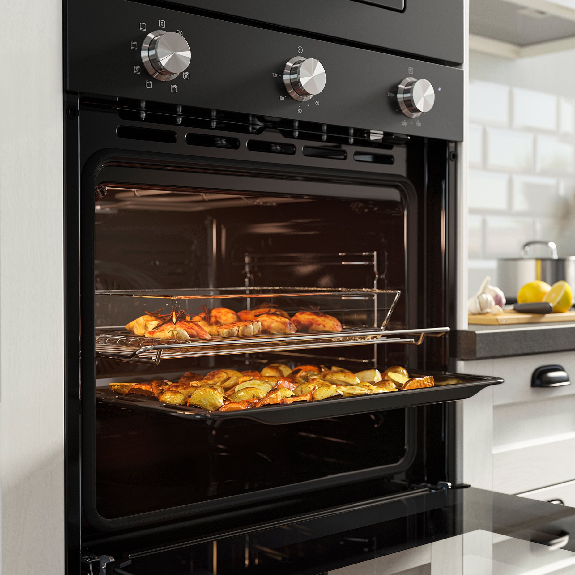 STENABY, фурна с вентилатор, грил функция, IKEA 300, 406.000.62