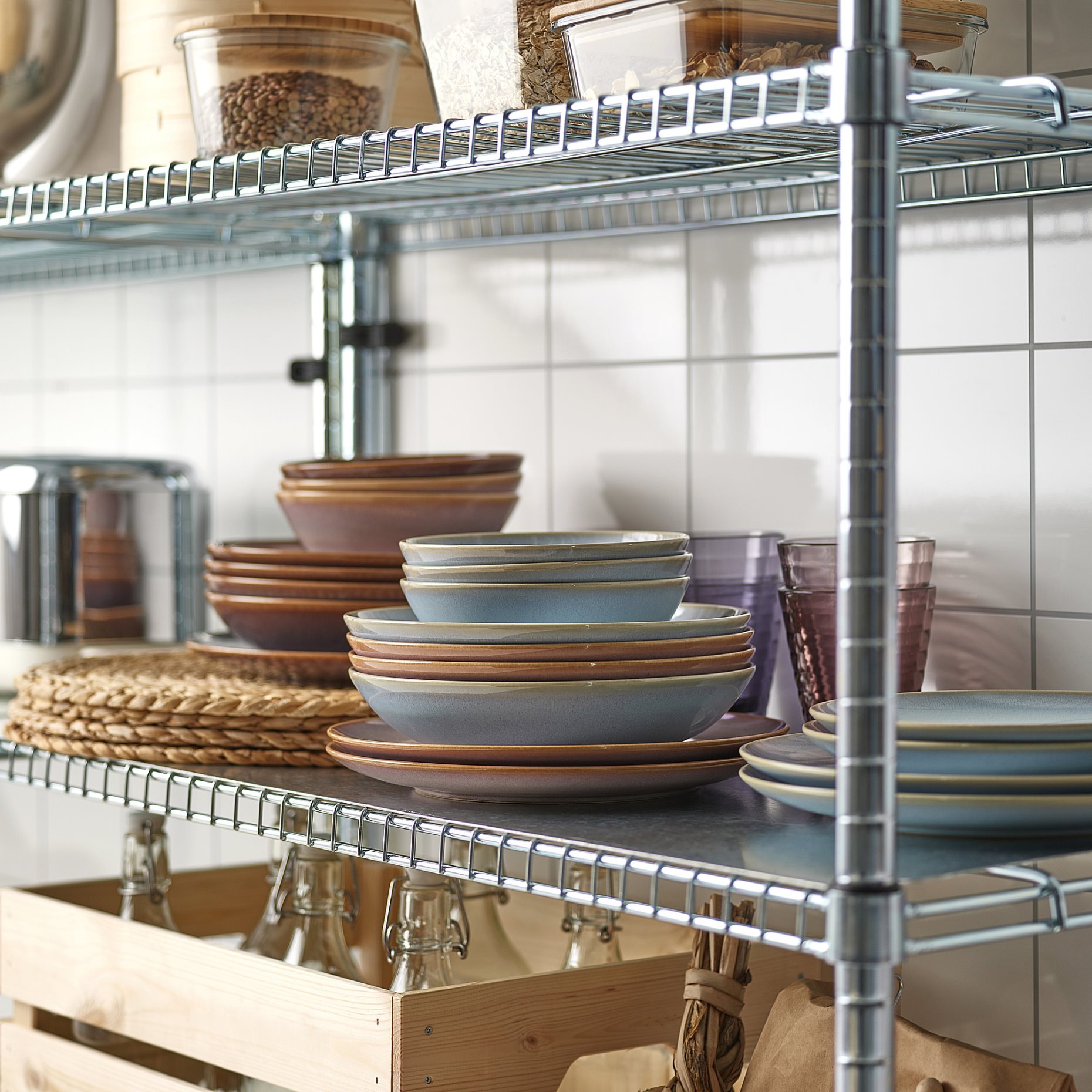 FÄRGKLAR, сервиз 18 части, 406.006.08