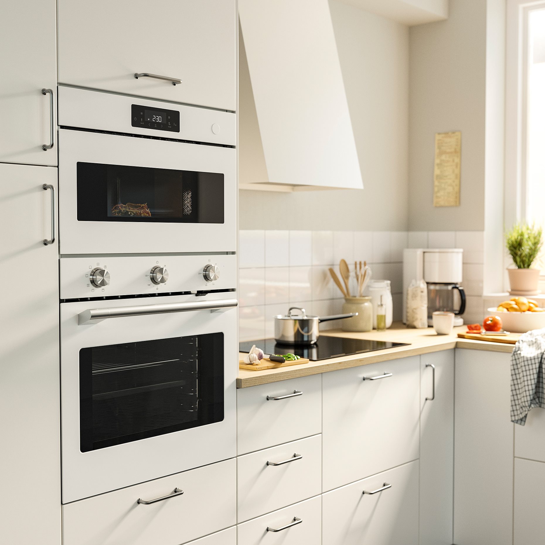 STENABY, микровълнова фурна за вграждане, IKEA 300, 406.068.27