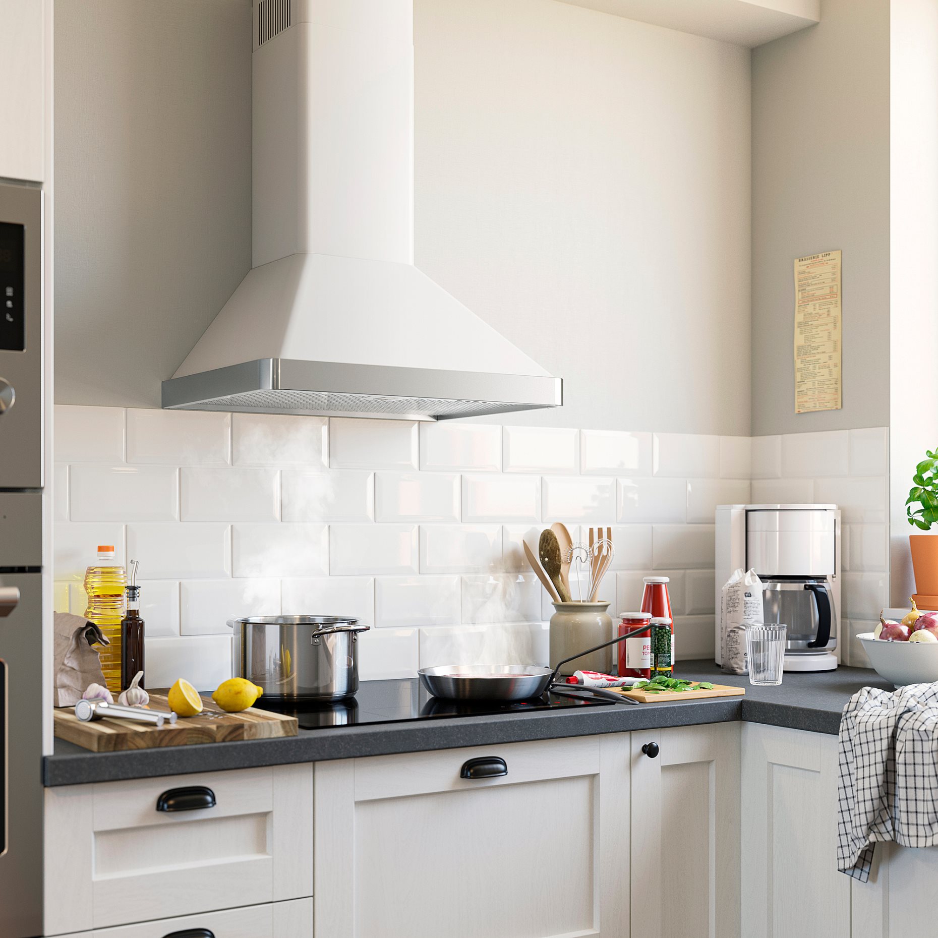 NILSBYN, аспиратор за стенен монтаж, 60 см, IKEA 300, 406.127.10