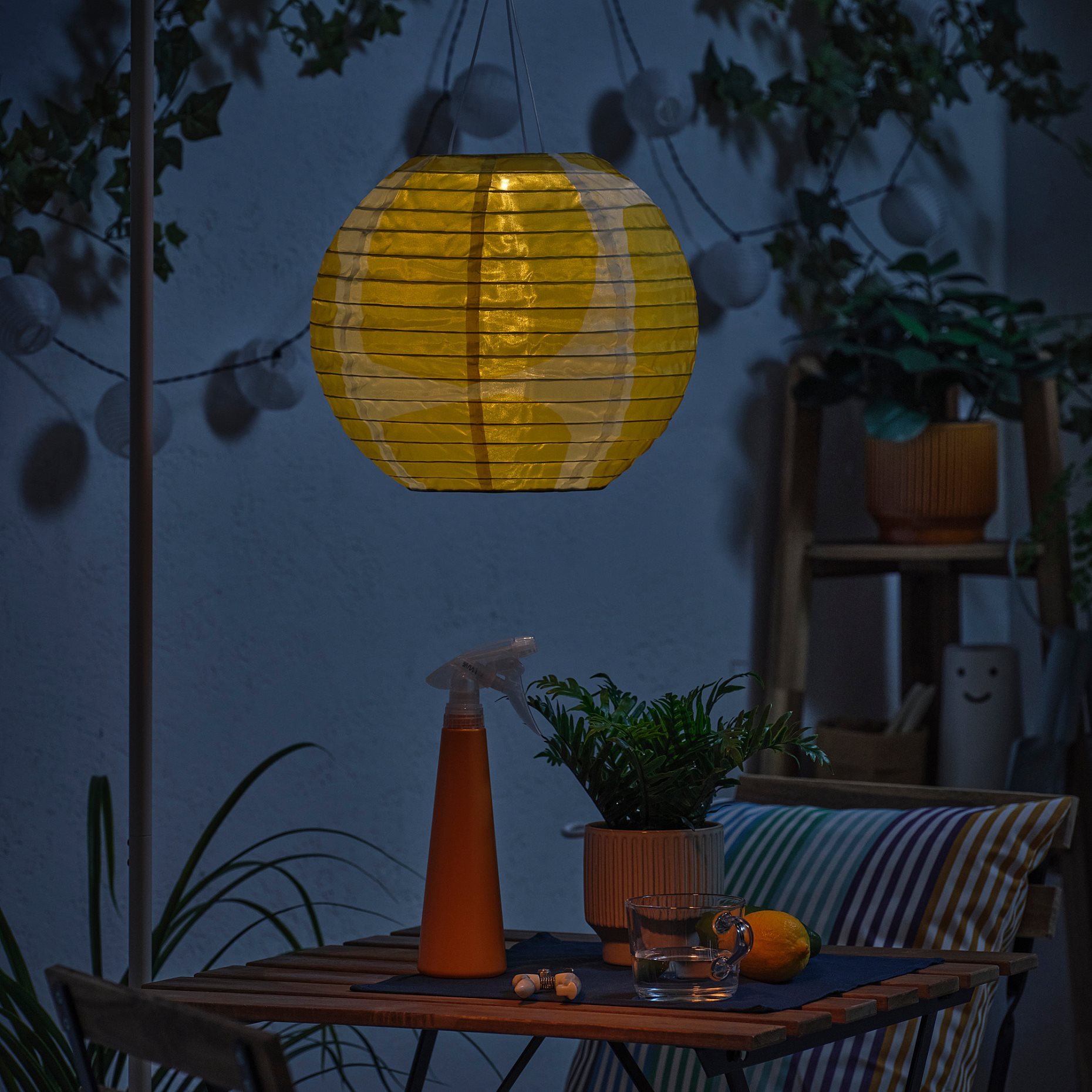 SOLVINDEN, LED висяща лампа, соларна, 30 см, 406.146.91