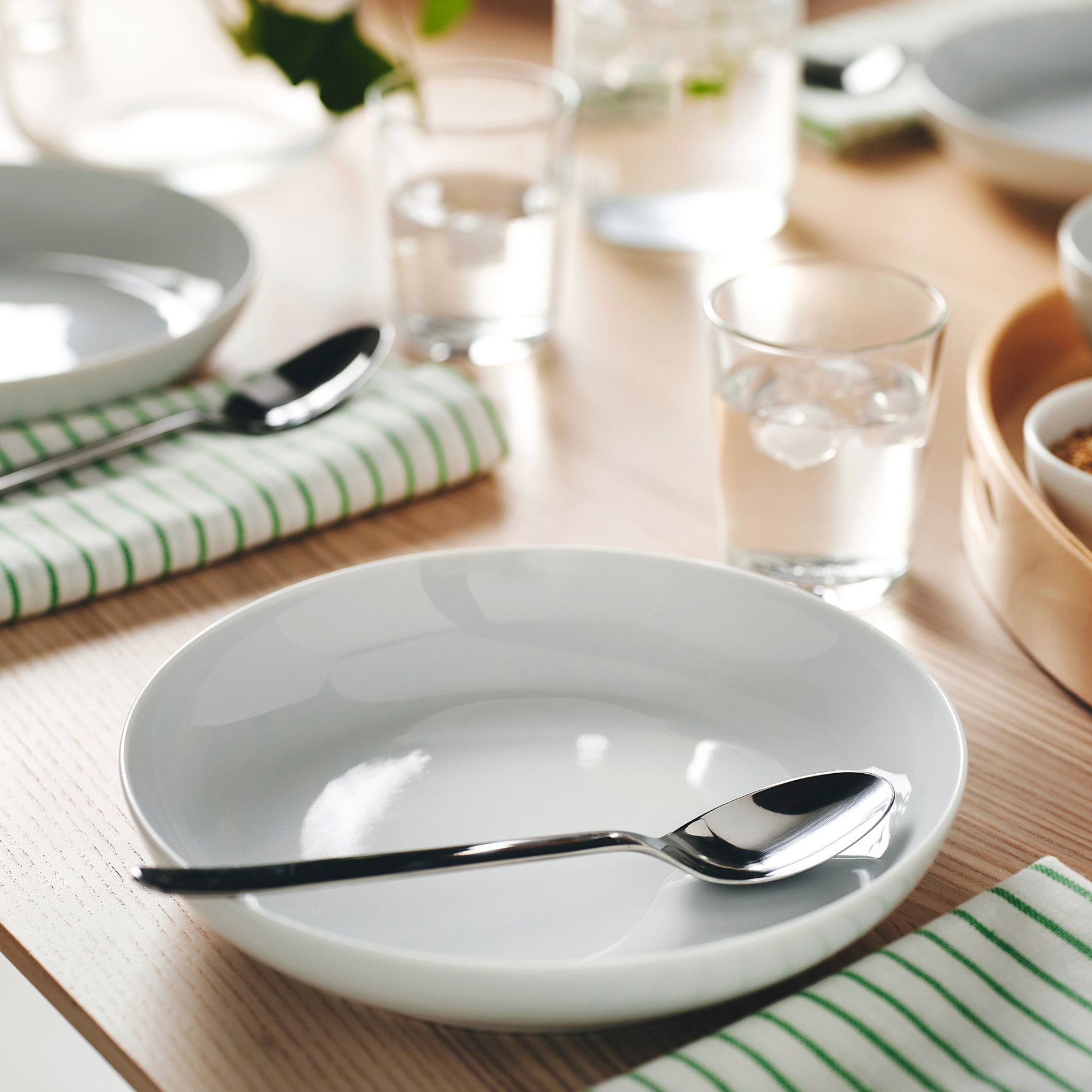 IKEA 365+, дълбока чиния, 21 см, 406.213.66