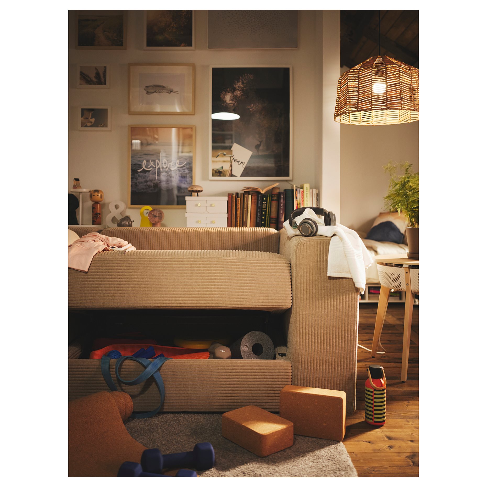 JÄTTEBO, 3-местен модулен диван, 494.851.33