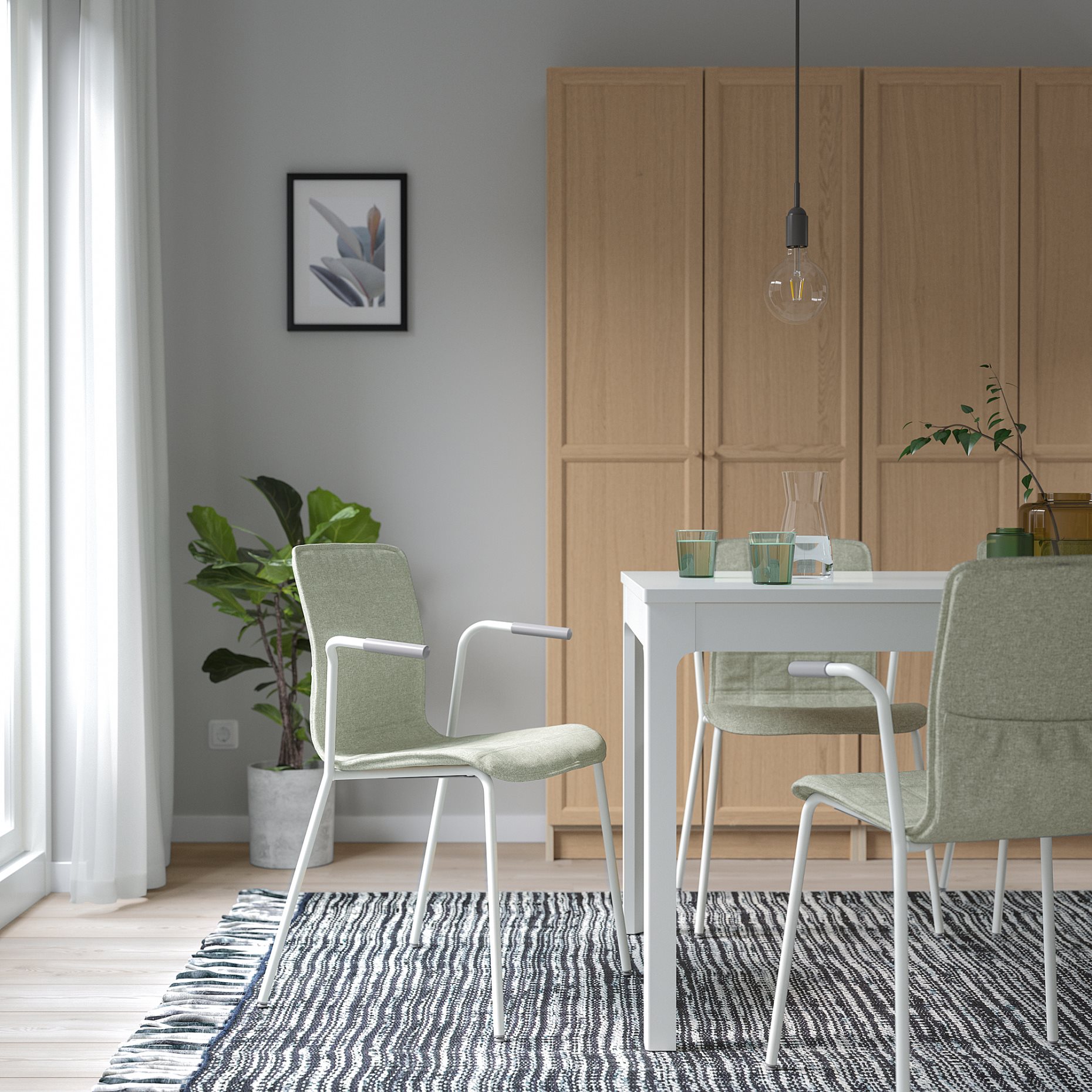 LÄKTARE, конферентен стол, 495.032.45