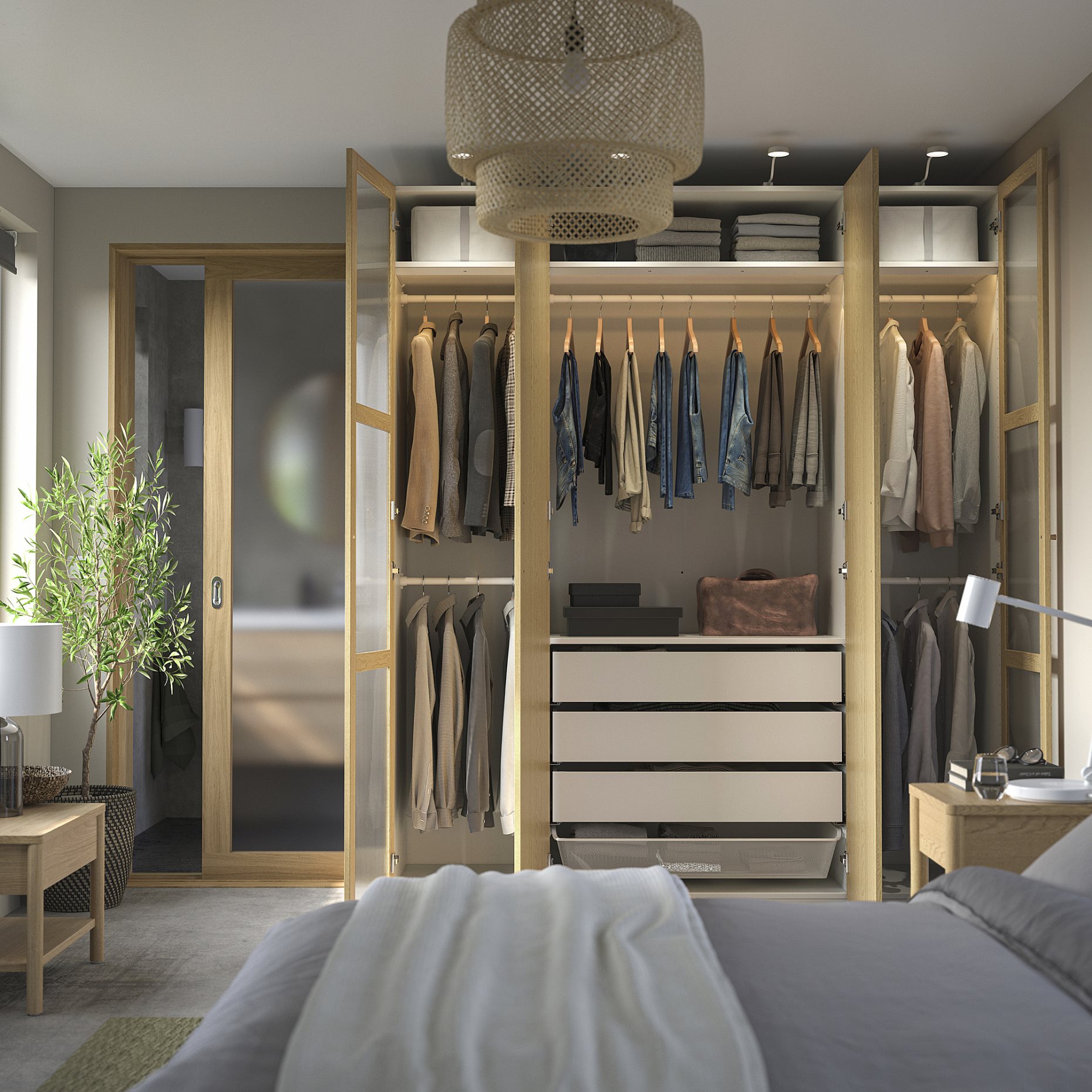 PAX/TONSTAD, гардероб - комбинация, 495.512.17