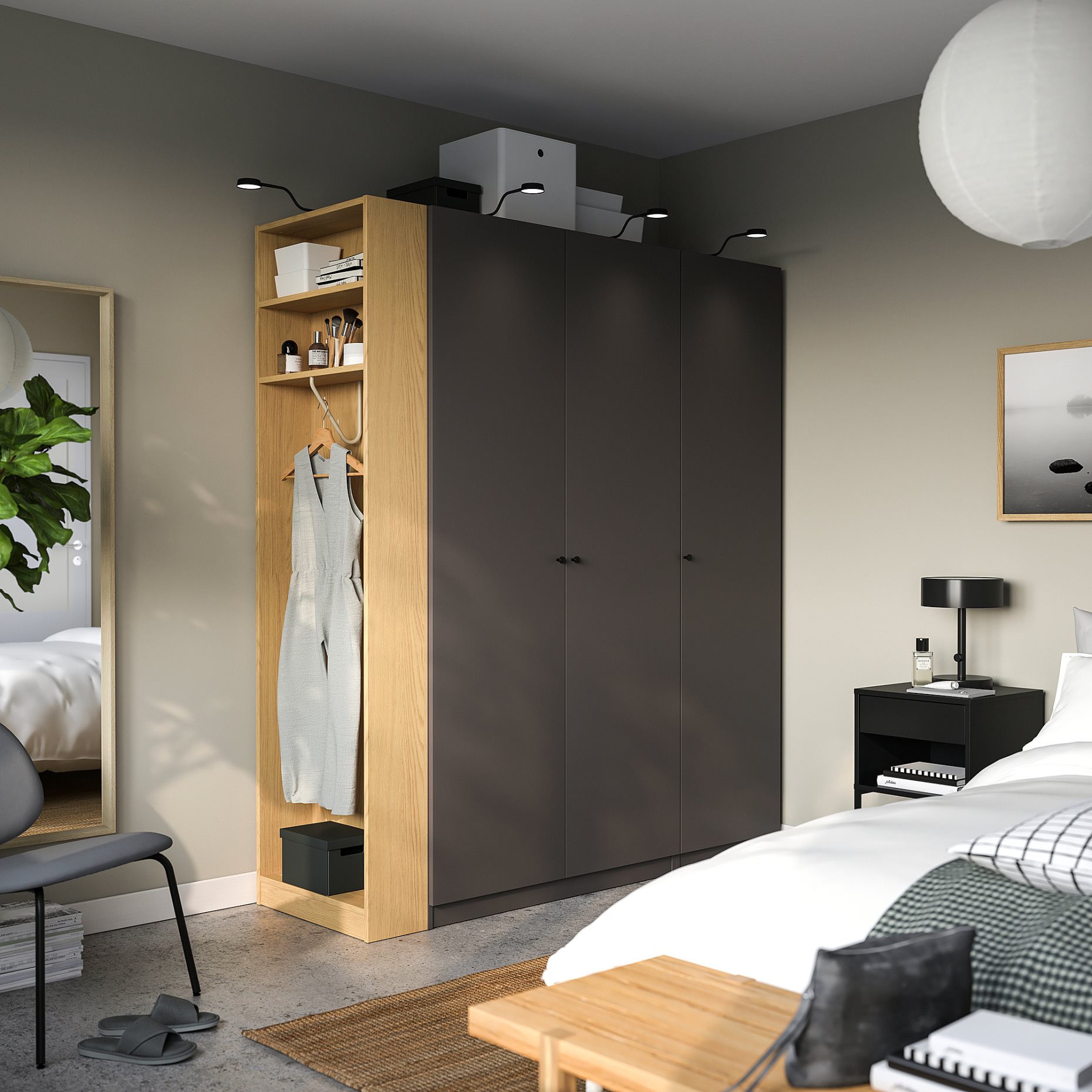 PAX/FORSAND, гардероб - комбинация, 496.069.22