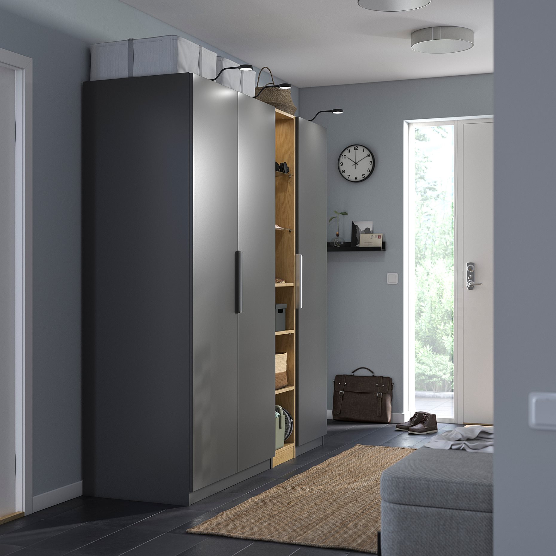 PAX/FORSAND, гардероб - комбинация, 496.072.62