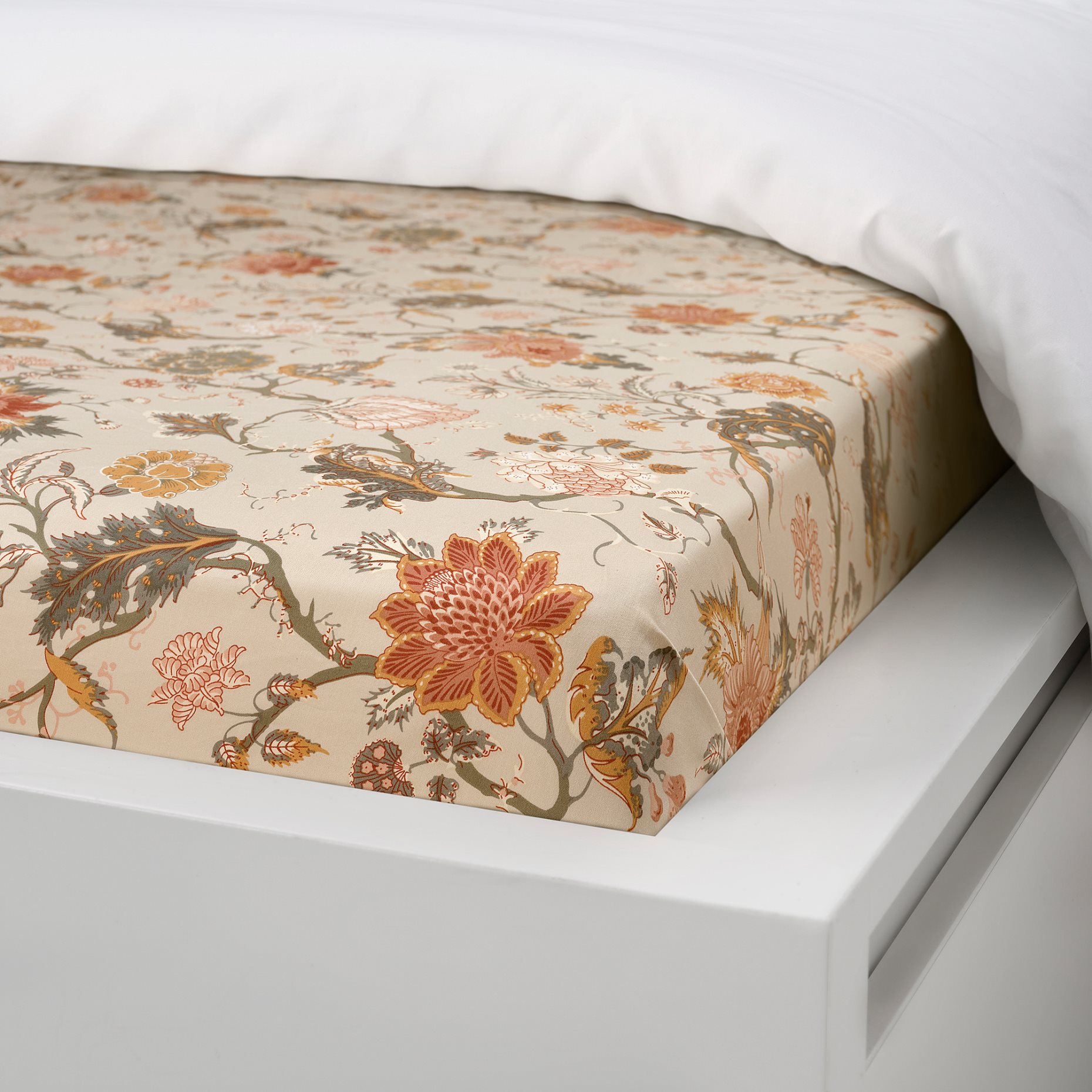 NÄSSELKLOCKA, чаршаф с ластик, 505.897.28