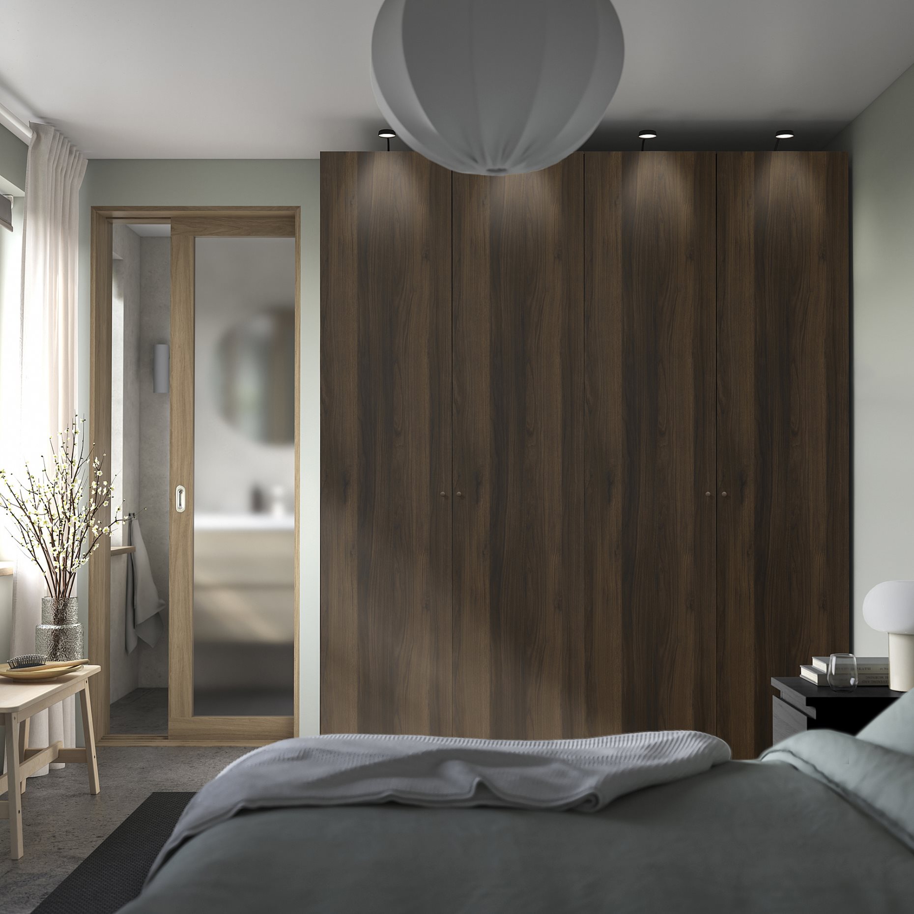 PAX/STORKLINTA, гардероб - комбинация, 595.627.91