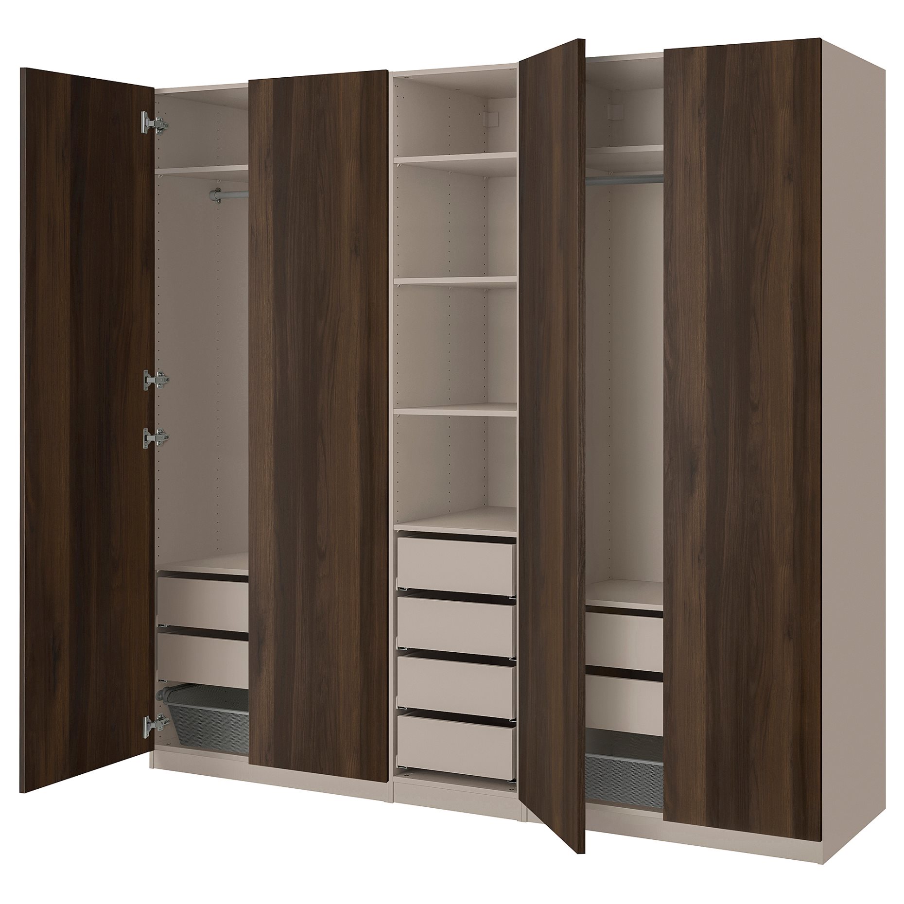 PAX/STORKLINTA, гардероб - комбинация, 595.629.08