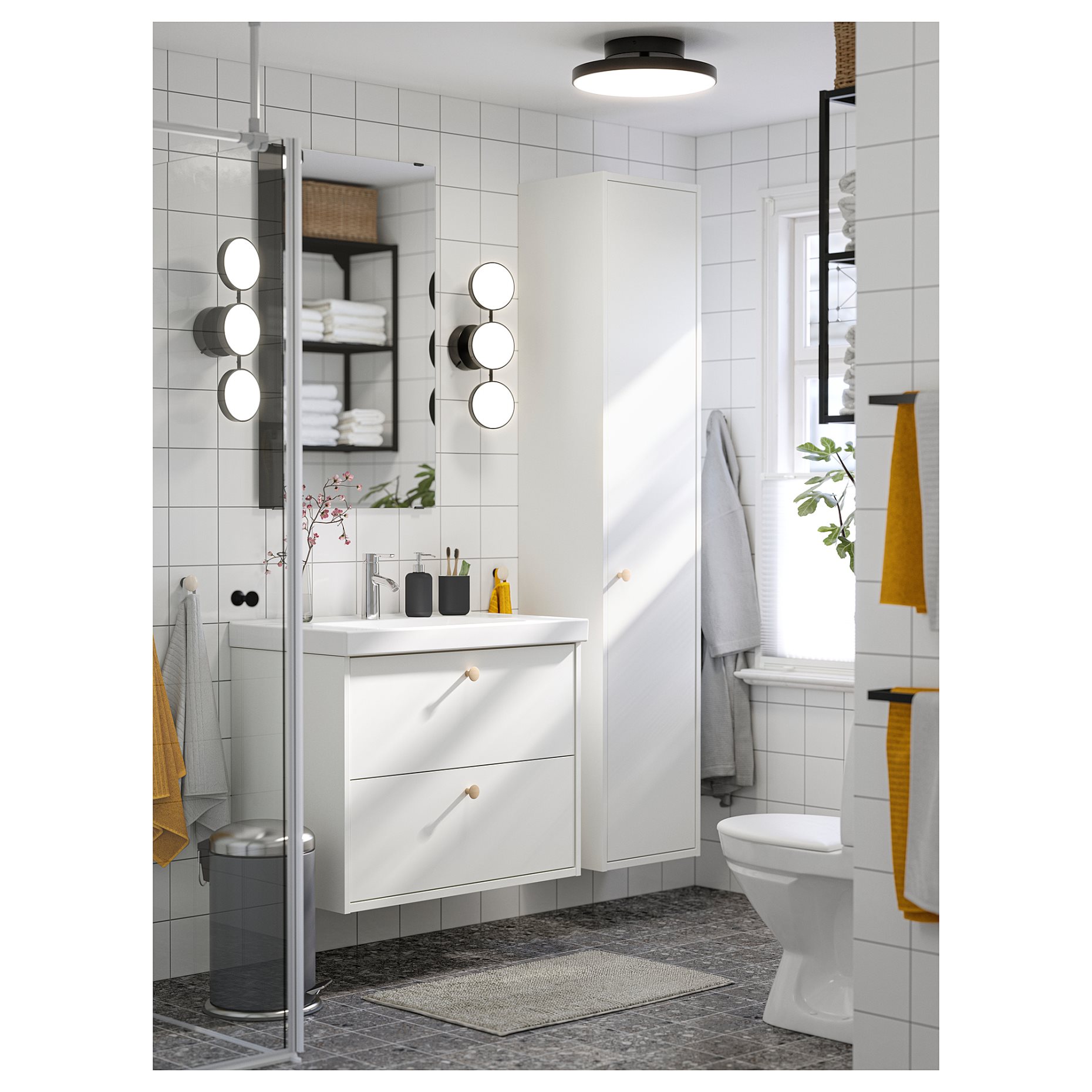 KABOMBA, LED лампа за таван, 36 см, 604.852.78