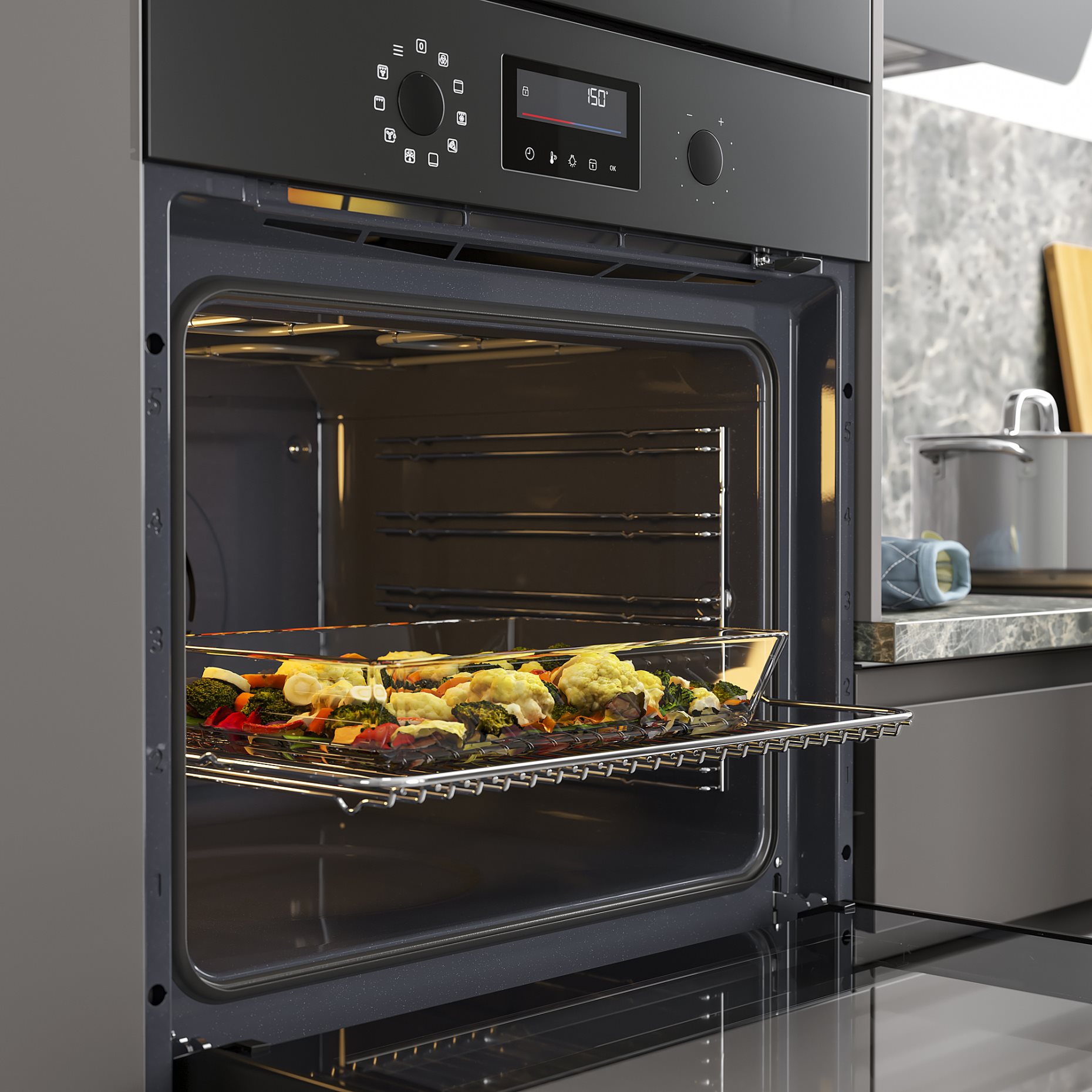 BRÄNDBO, фурна с горещ въздух, IKEA 500, 605.576.56