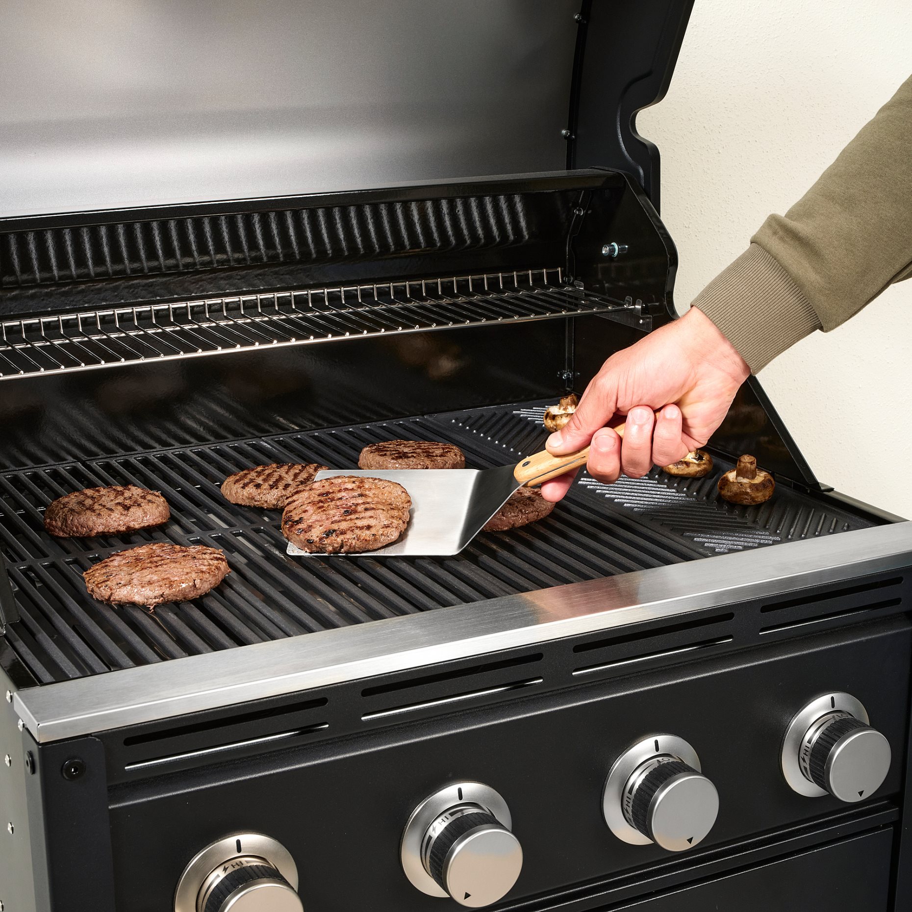 GRILLTIDER, Прибор за обръщане на хамбургери, 605.647.27